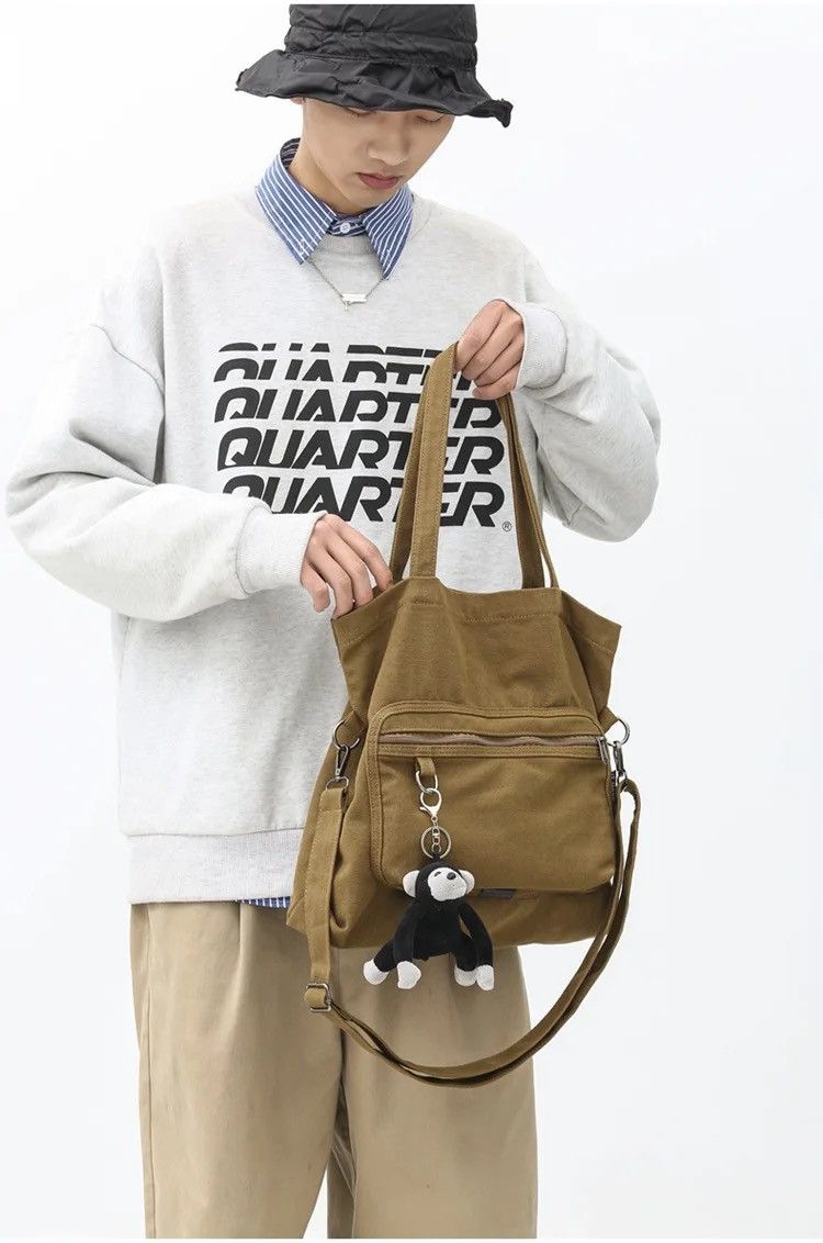 Japanese Brand Khaki Colour Crossbody bag Size ONE SIZE - 3 Thumbnail