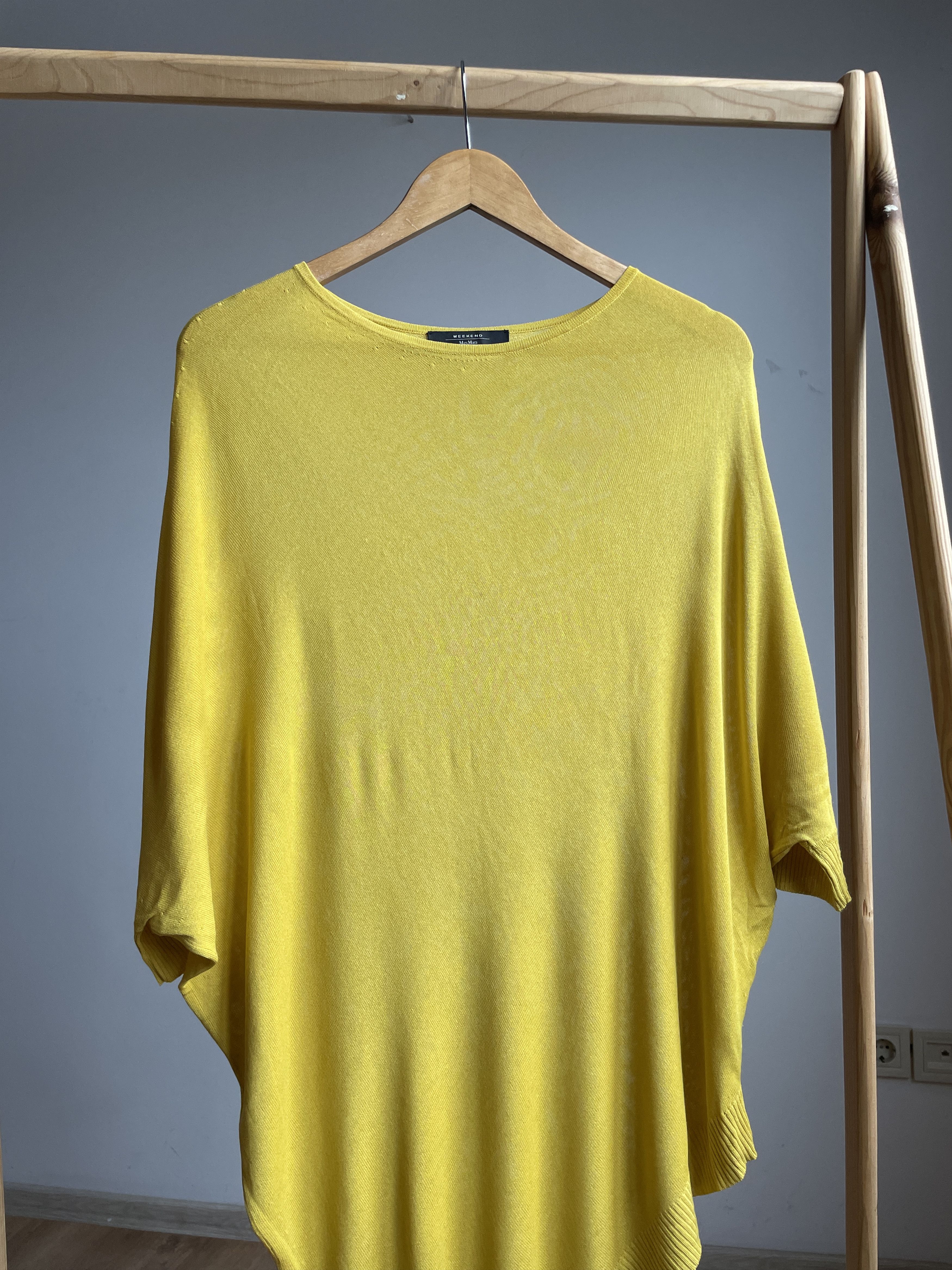 Weekend Max Mara Weekend Max Mara Asymmetric Knitted Viscose Dress Size S Size S / US 4 / IT 40 - 4 Thumbnail