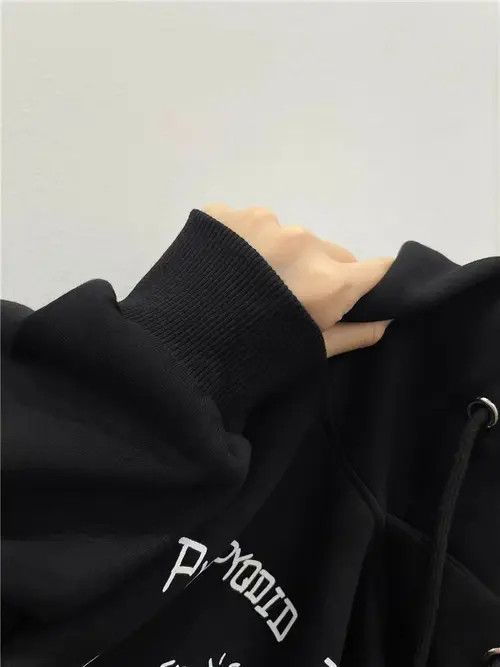 VIBE Street Hip Hop Printed Loose Casual Hooded Sweatshirt Size US L / EU 52-54 / 3 - 5 Thumbnail
