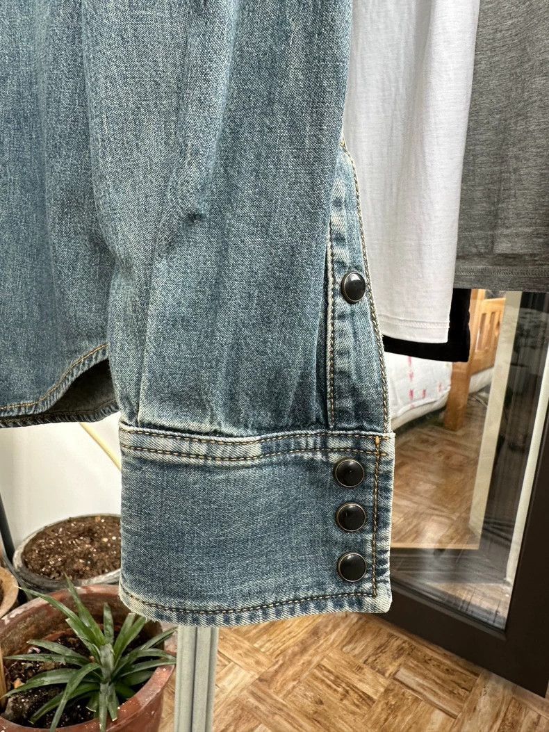 Saint Laurent Paris Saint Laurent Paris Denim shirt-2508 Size US L / EU 52-54 / 3 - 4 Thumbnail
