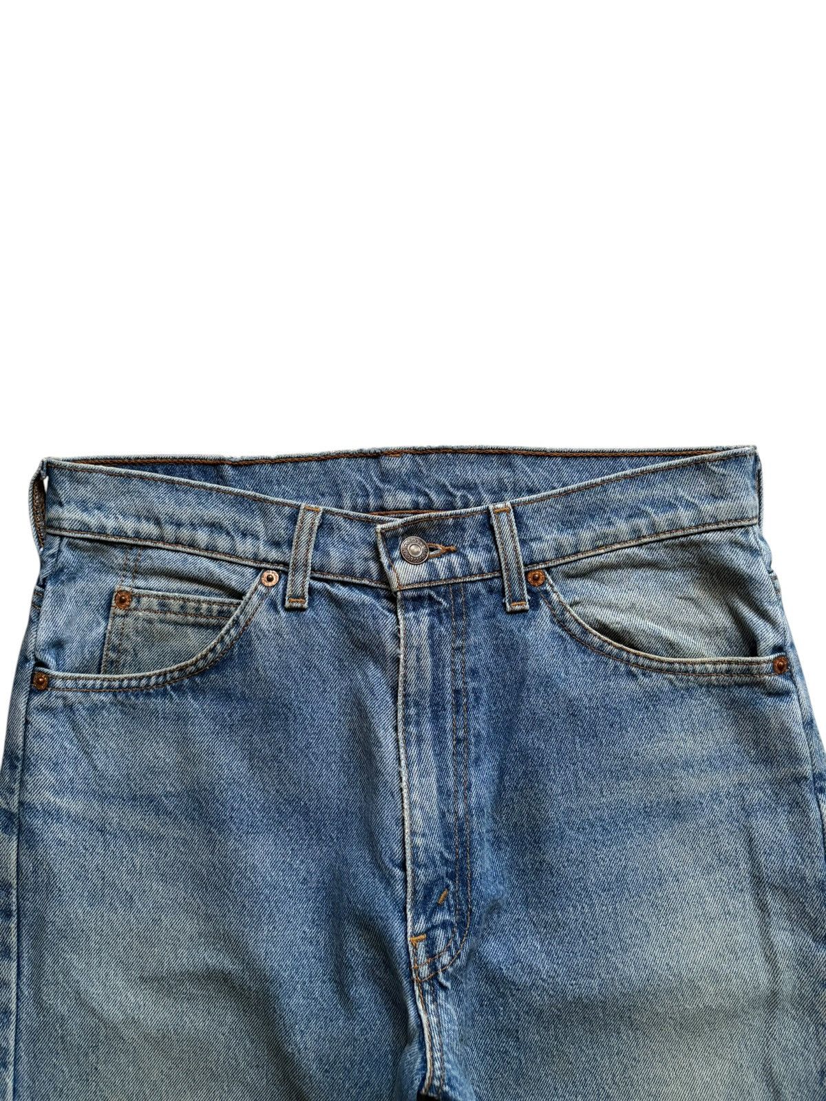 Levi's Vintage 90s Levis 220 Orange Tab Mud Wash Loose Jeans Size US 30 / EU 46 - 4 Thumbnail