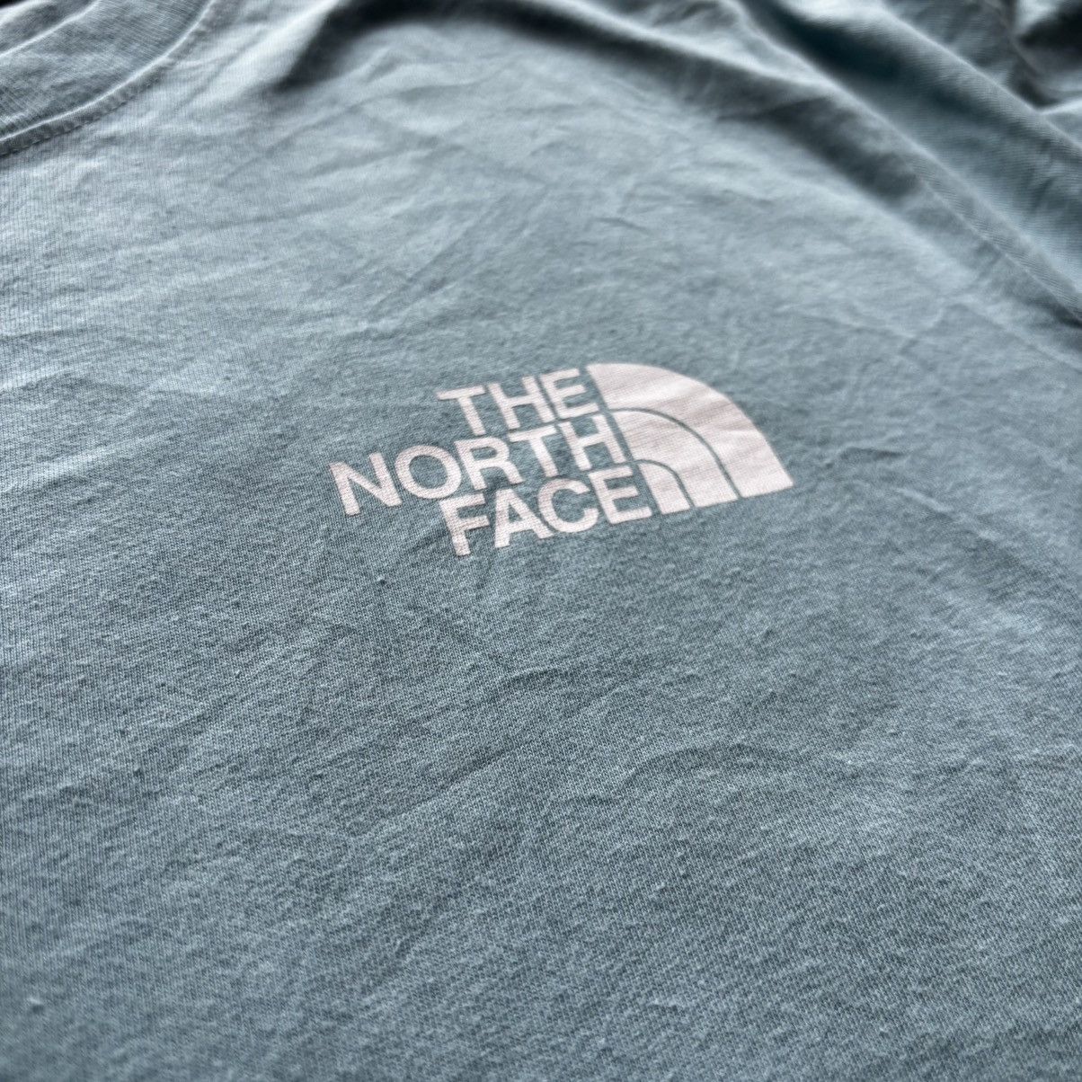 The North Face Sky Blue The North Face T-Shirt Size US XL / EU 56 / 4 - 2 Thumbnail