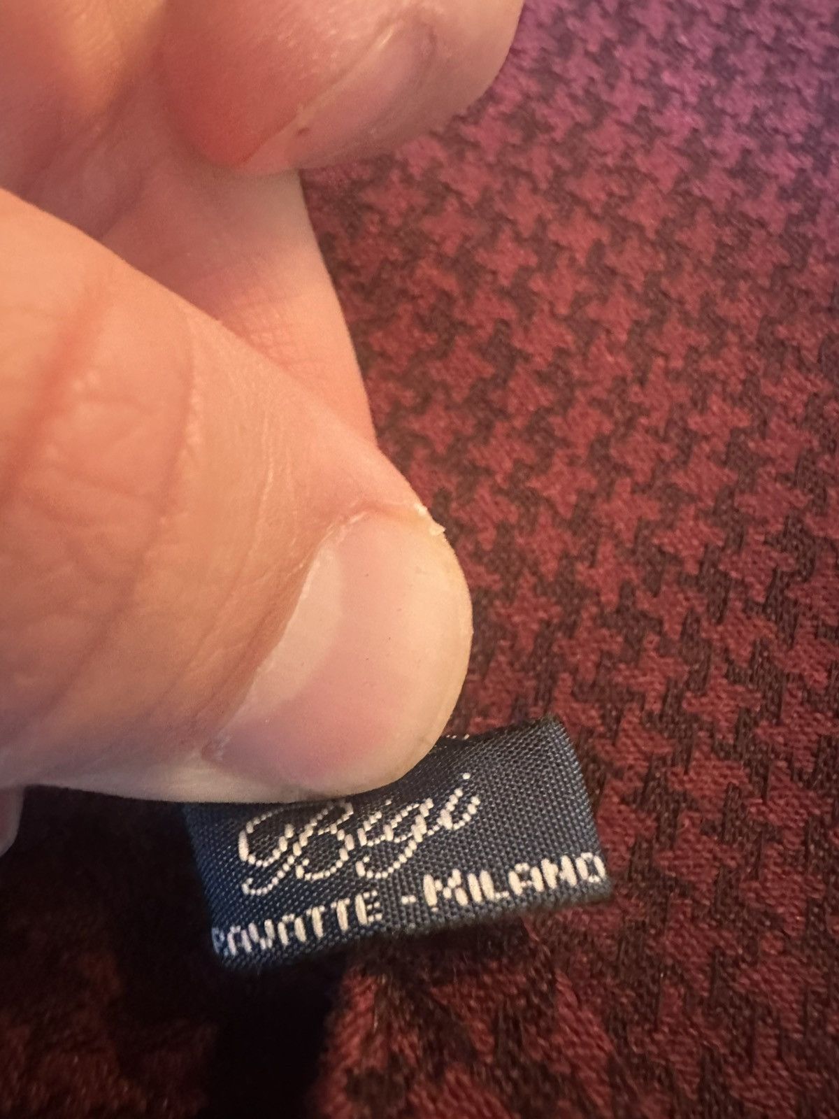 BIGI Cashmere/Wool Scarf, made in Milan Size ONE SIZE - 2 Thumbnail