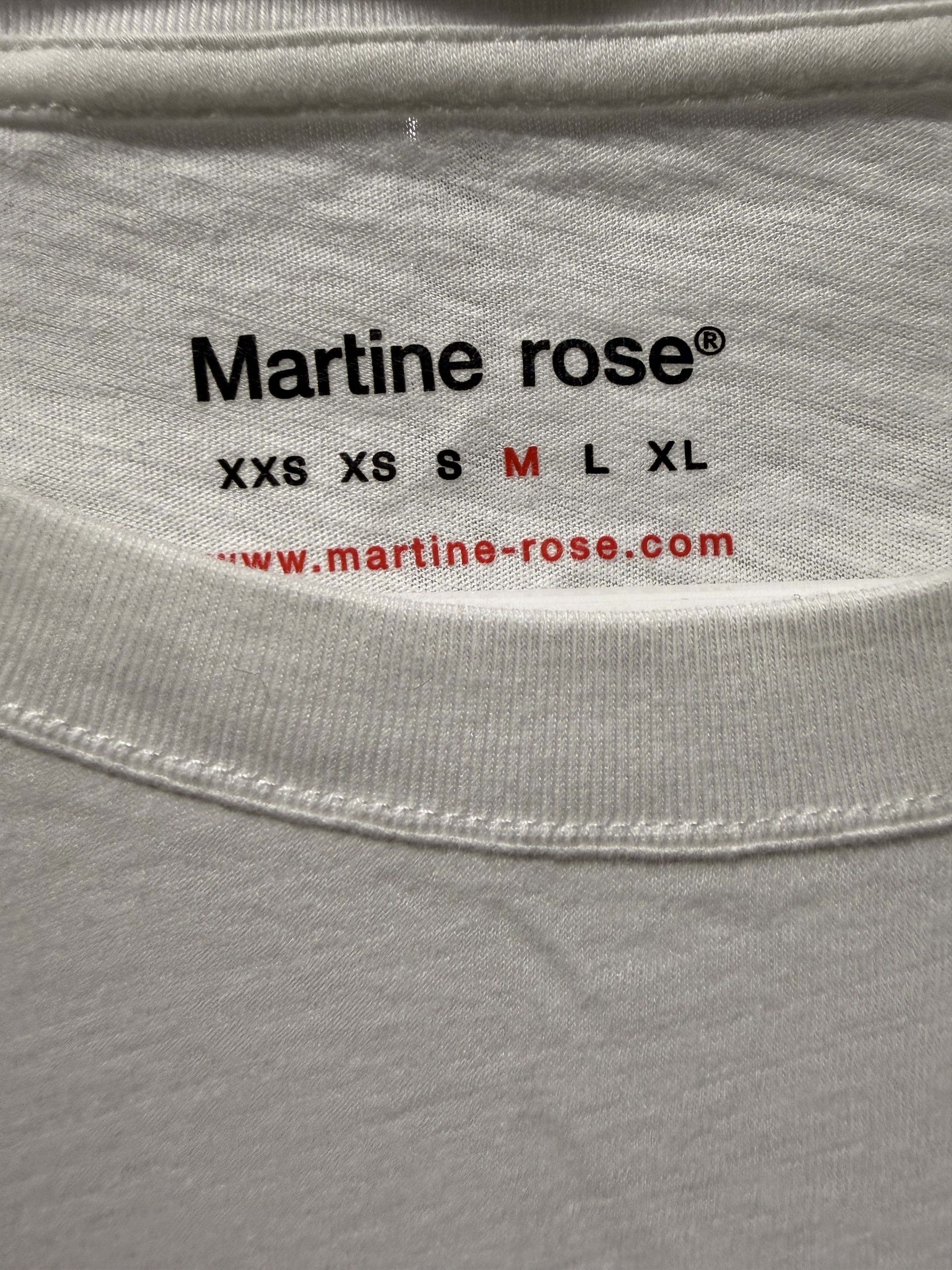 Martine Rose Martine Rose Oversized Noisy Bunny Tee 'White' Size US M / EU 48-50 / 2 - 2 Thumbnail