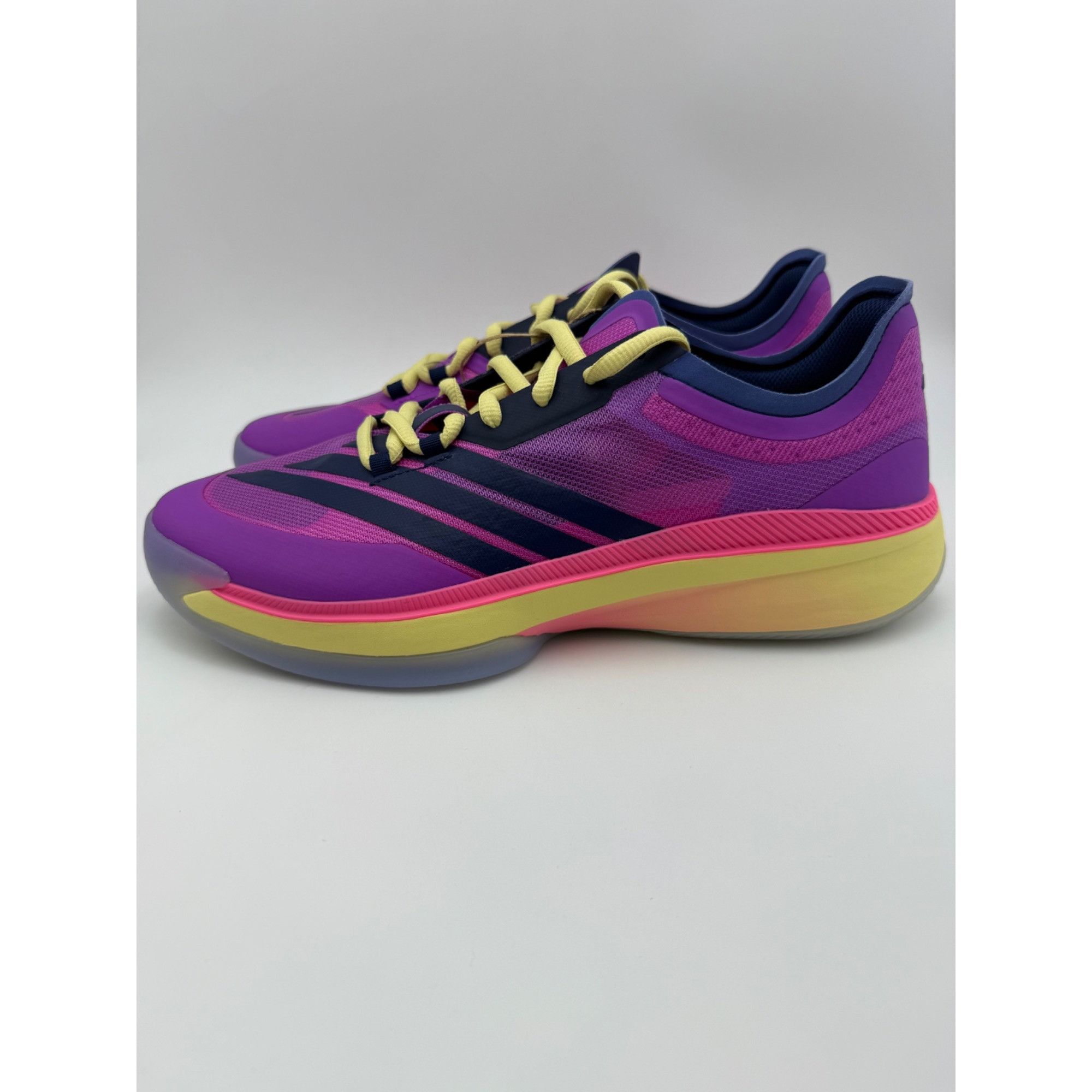 Adidas Size 11 - Adizero Select 3.0 'Purple Burst' Tennis Shoes Size US 11 / EU 44 - 5 Thumbnail