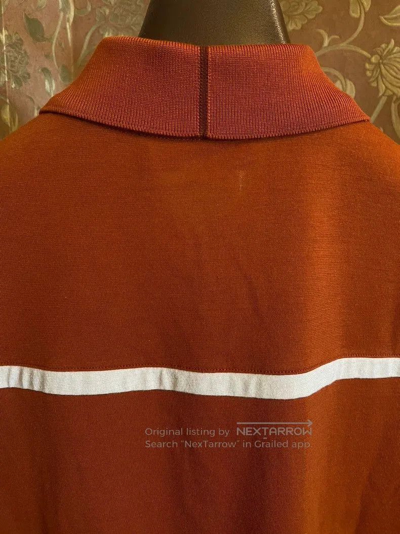 Loro Piana Loro Piana Orange Short Sleeve Polo Shirt. Size US S / EU 44-46 / 1 - 4 Thumbnail