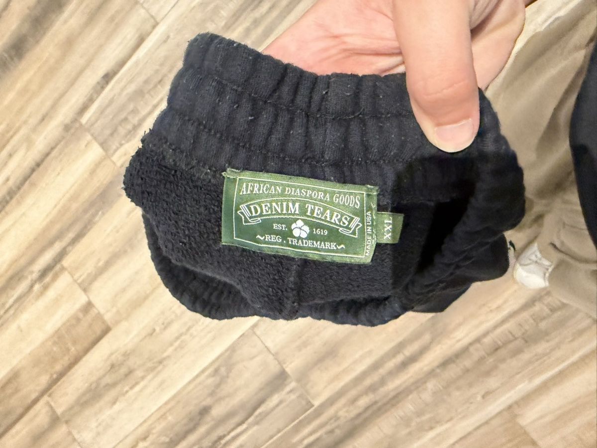 DENIM TEARS Denim Tears ‘Cotton Wreath’ Sweats Black Size US 38 / EU 54 - 3 Thumbnail