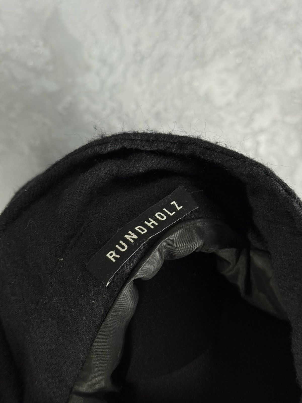 Rundholz RUNDHOLZ Avant-Garde Black Wool Jacket Oversized Size M / US 6-8 / IT 42-44 - 14 Thumbnail