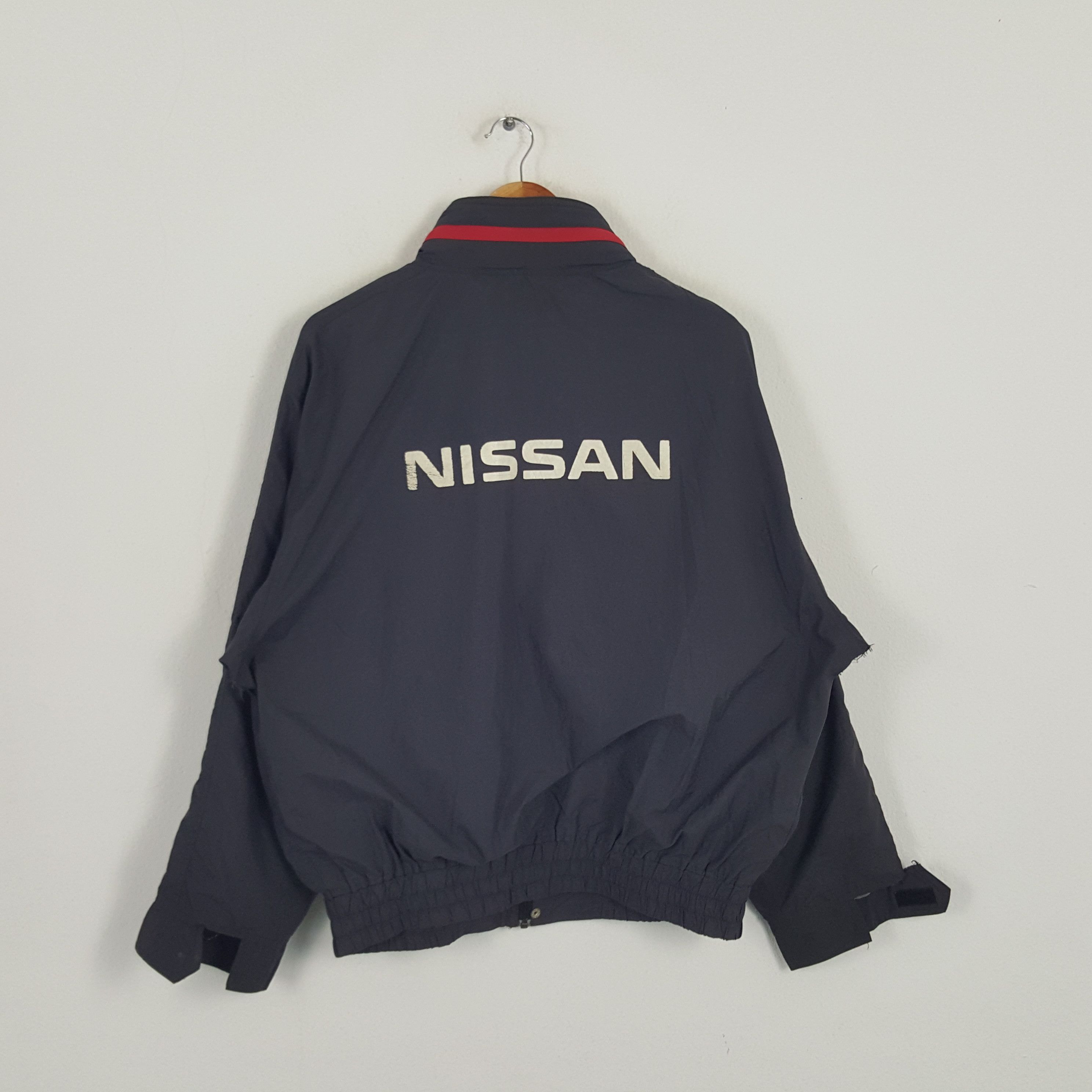 Japanese Brand × Vintage Vintage Nissan Japanese Motorsports Racing Team Jacket Size US XL / EU 56 / 4 - 1 Thumbnail