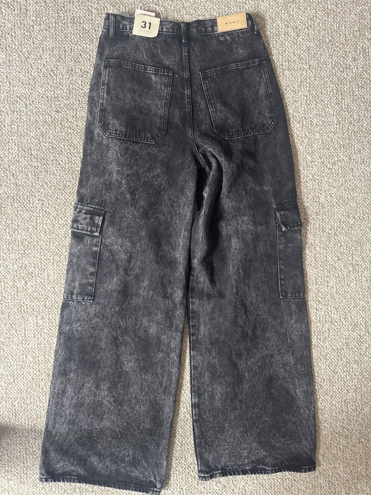 MNML Void Baggy Cargo Denim Size US 31 - 2 Thumbnail