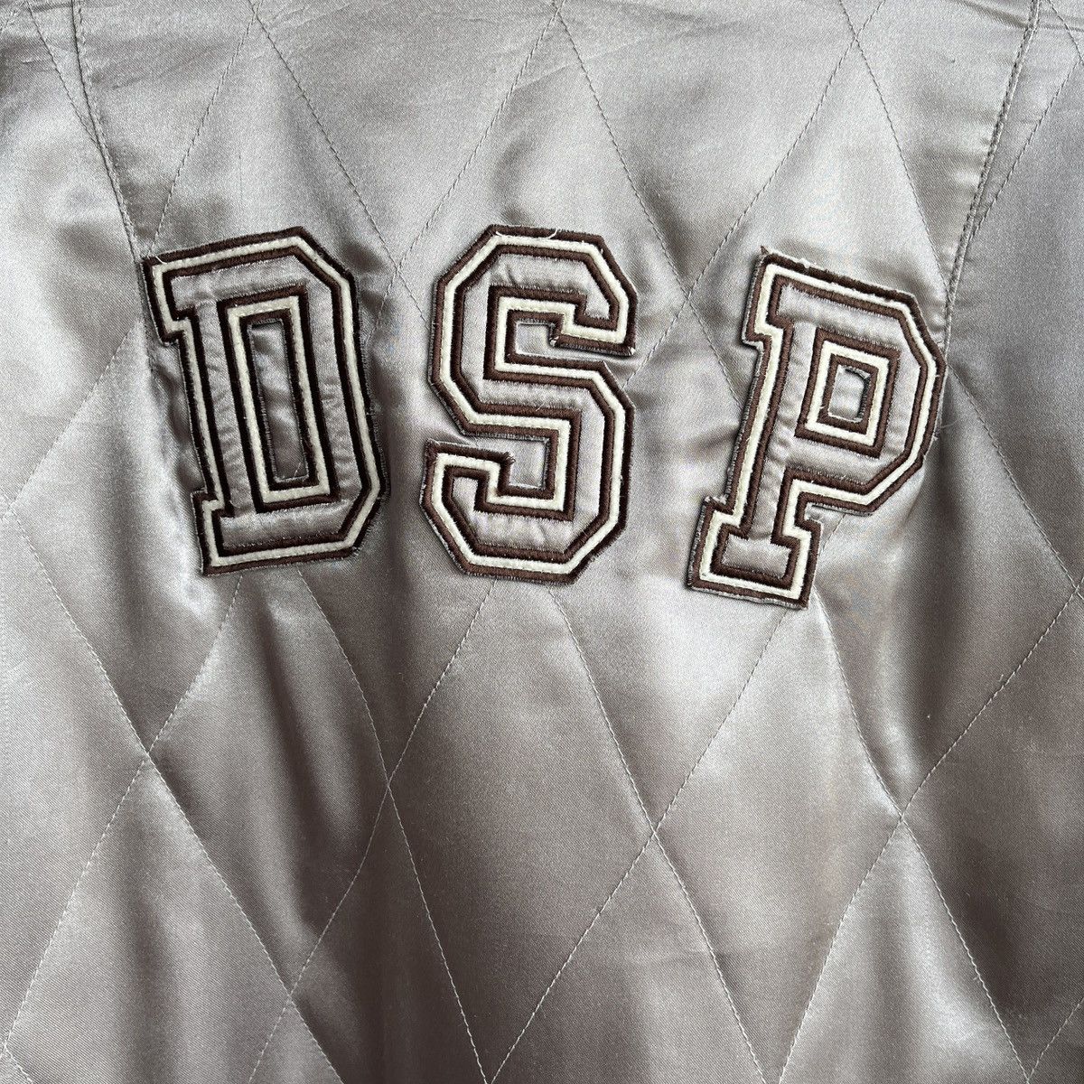 Vintage VINTAGE POPPA DRUG STORE SATIN PATCHES BOMBER JACKET Size US L / EU 52-54 / 3 - 14 Thumbnail