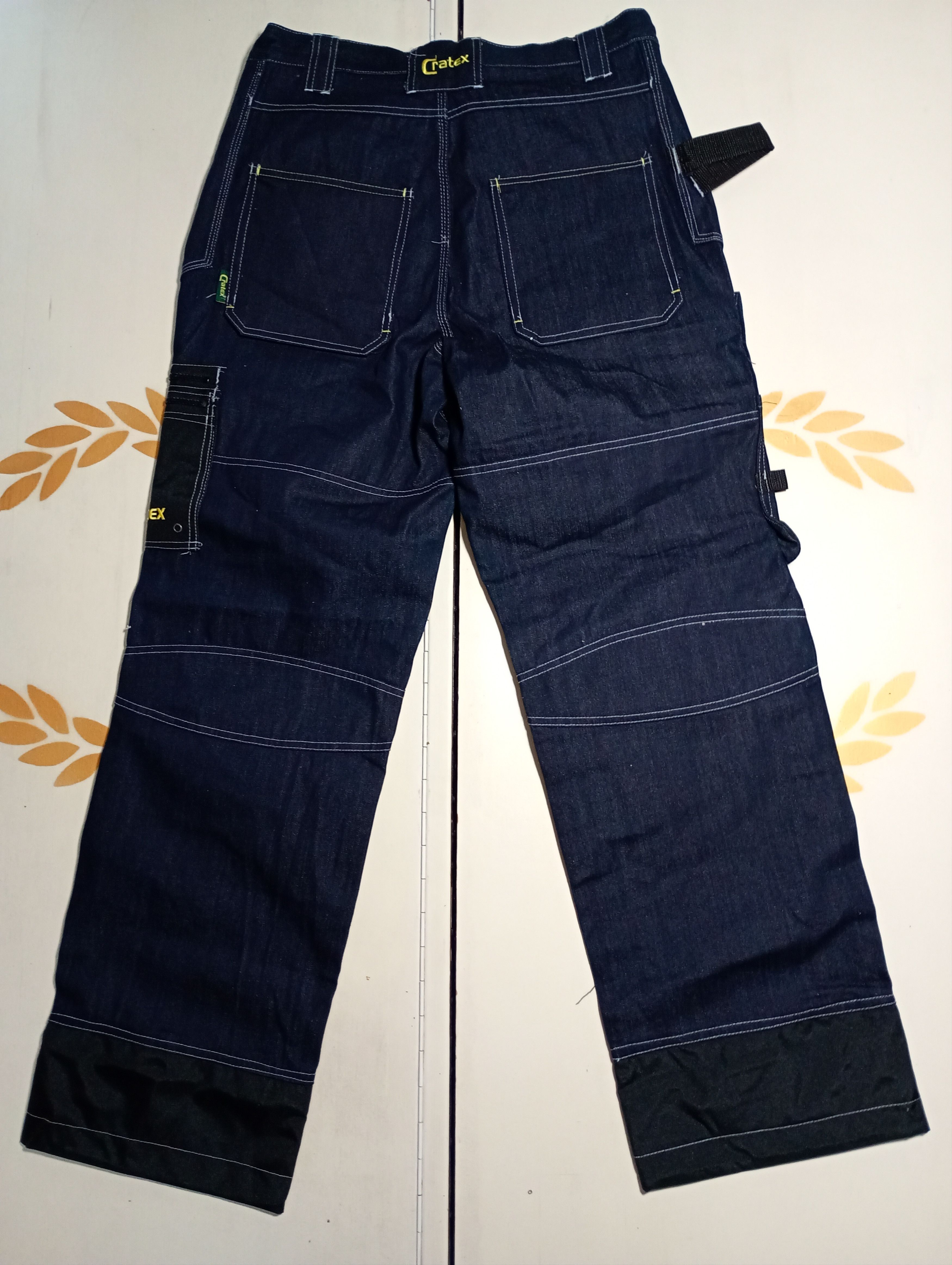 Vintage Cratex Workwear Baggy Jeans size 50 Size US 34 / EU 50 - 11 Thumbnail