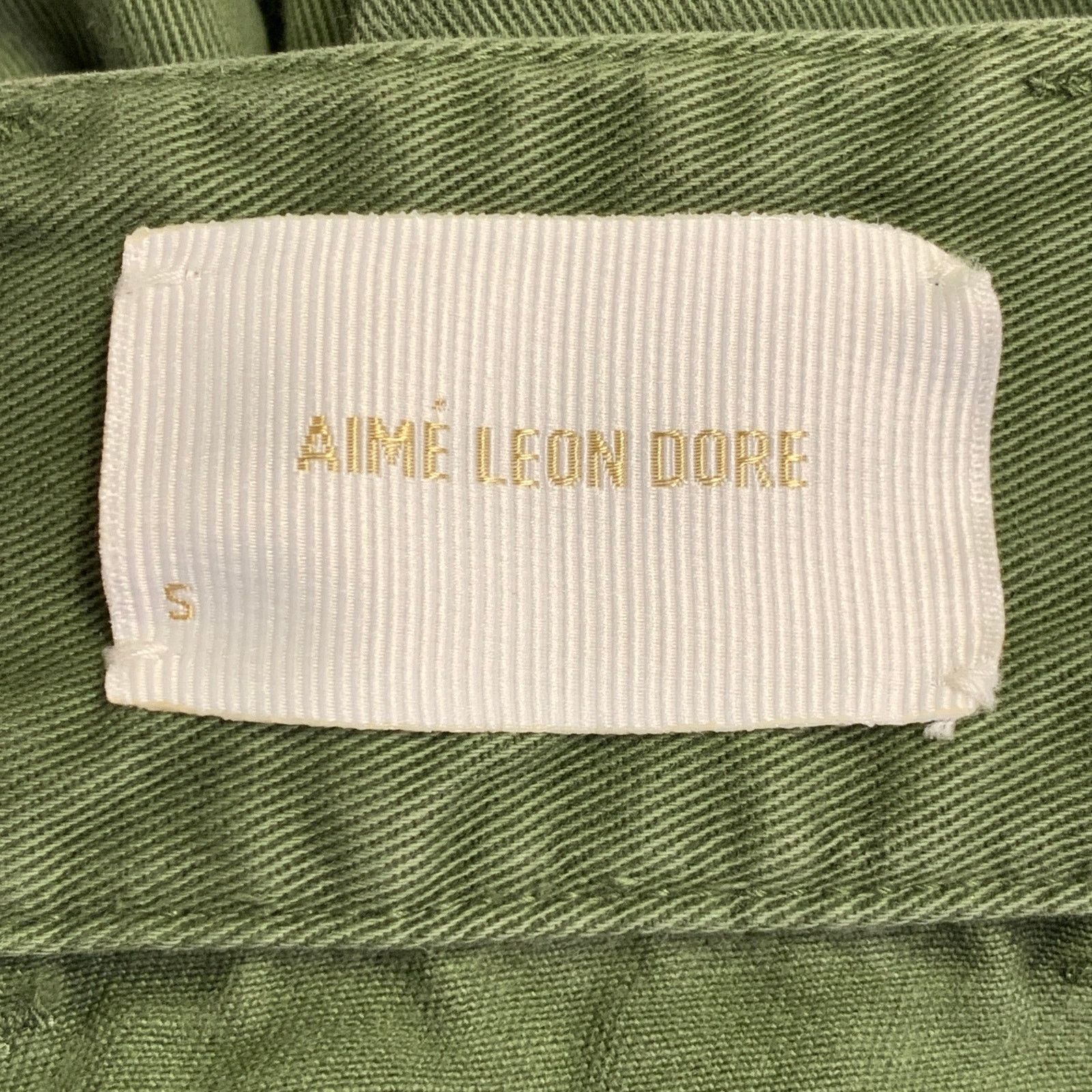Aime Leon Dore Size S Green Cotton Cargo Tapered Casual Pants Size 31" - 5 Thumbnail