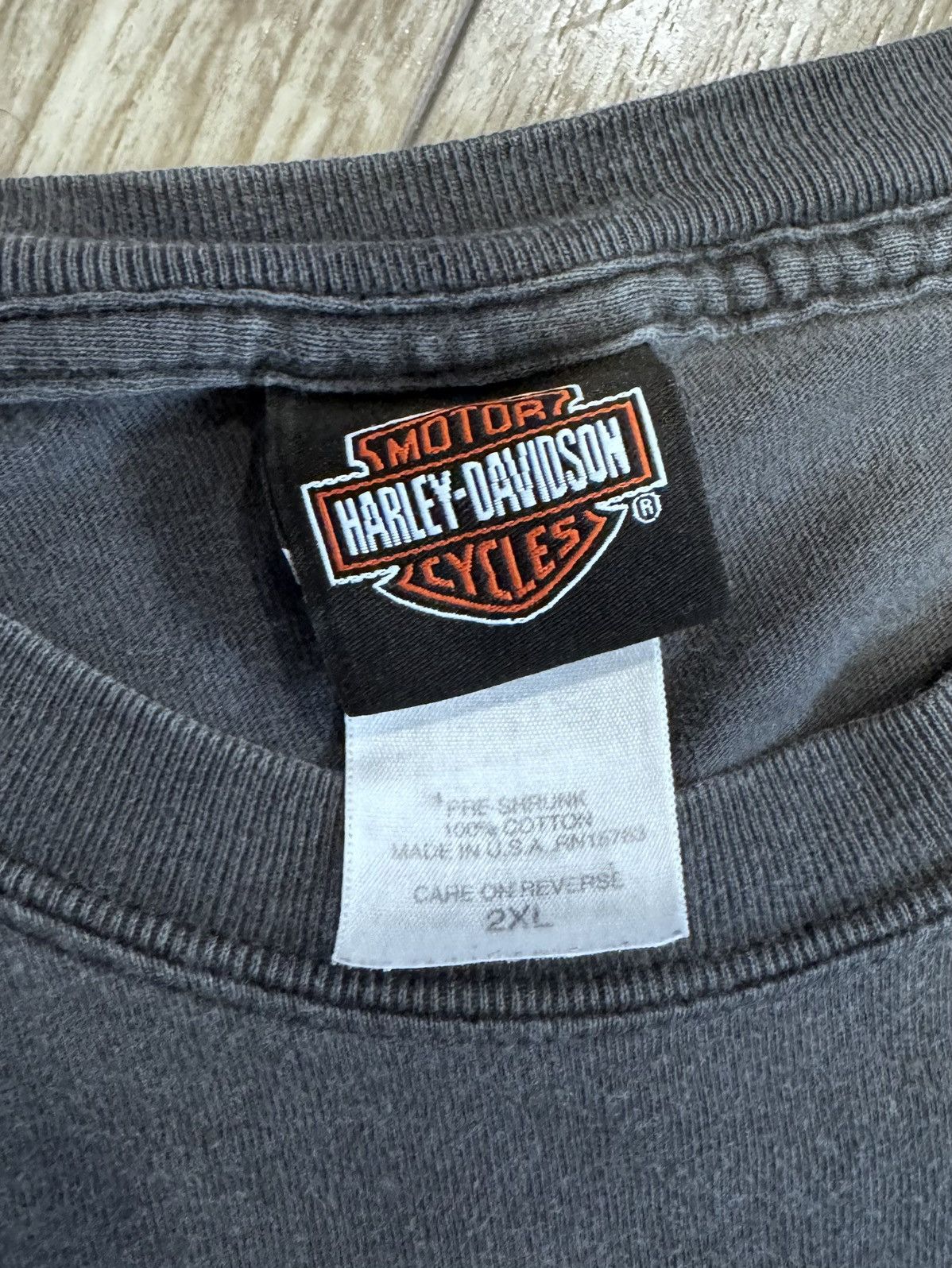 Harley Davidson Vintage Harley Biker long sleeve Size US XXL / EU 58 / 5 - 9 Thumbnail