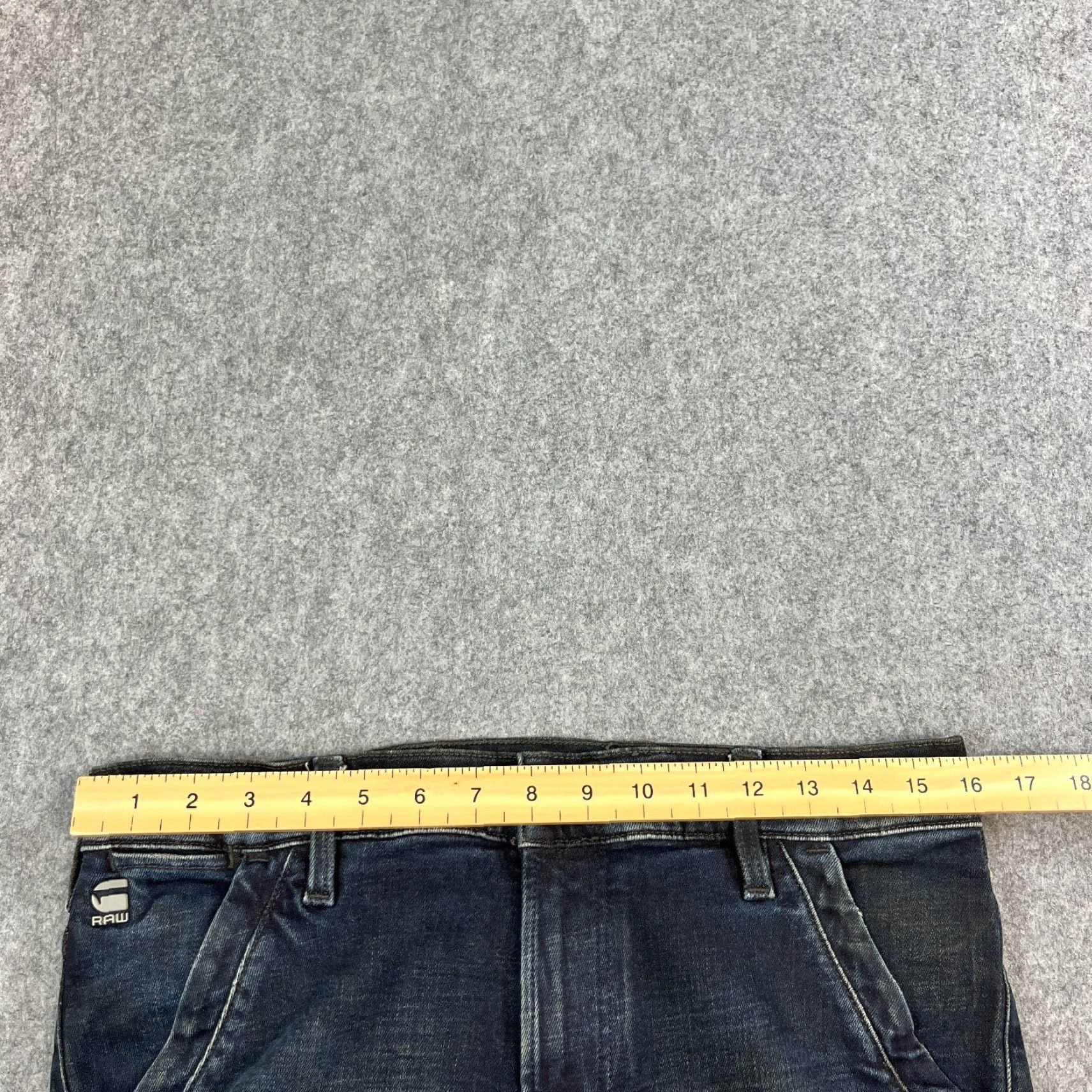 G-Star G-Star Jeans Slim Skinny 32 32 Dark Wash Blue Rackam Mens Denim 5-Pocket Style Jeans Size US 32 / EU 48 - 6 Thumbnail
