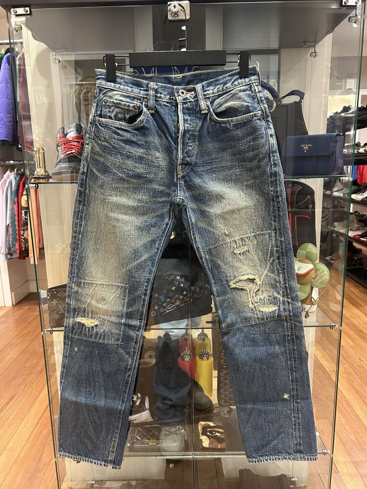 Kapital Kapital Distressed Denim Jeans Size US 28 / EU 44 - 1 Thumbnail