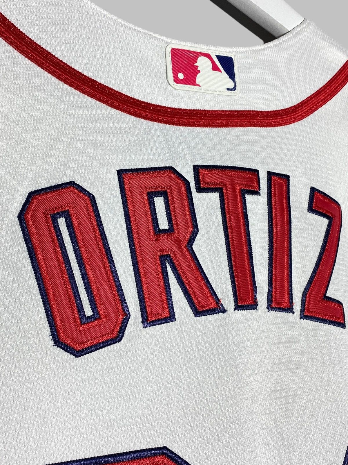 Majestic 🔥Y2K ORTIZ RED SOX MLB BASEBALL JERSEY THROWBACK BOSTON DRIP Size US M / EU 48-50 / 2 - 13 Thumbnail