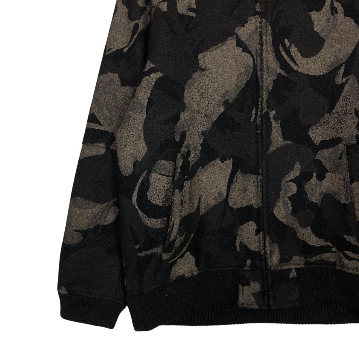 Vintage 🔥VINTAGE BOMBER JACKET VILLE D’ESPOIR CAMOUFLAGE MINK FUR Size US L / EU 52-54 / 3 - 6 Thumbnail