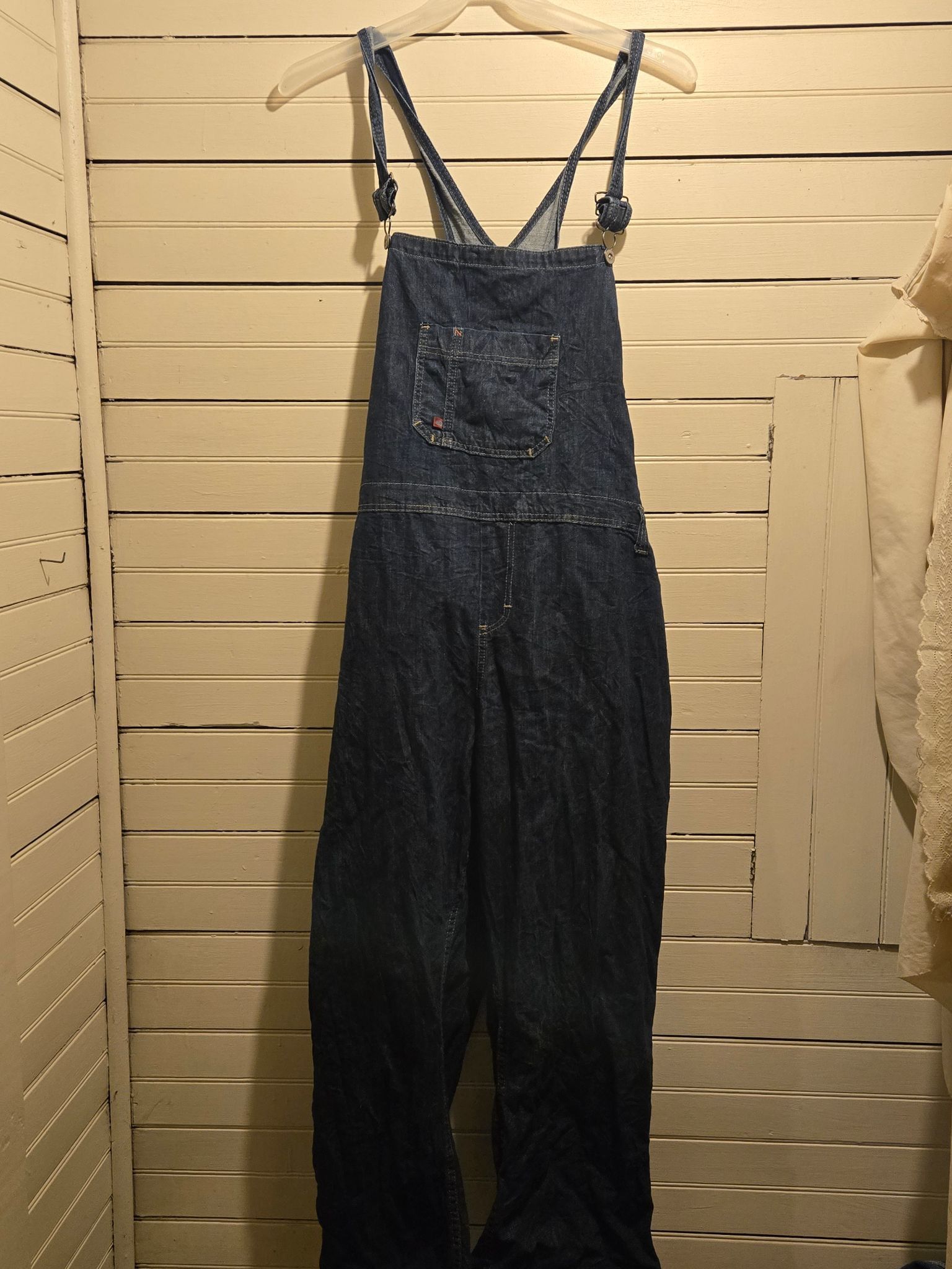 Other Dickies Denim Overalls Womens Wide Leg Utility Pockets Size XXL / US 16-18 / IT 52-54 - 1 Thumbnail
