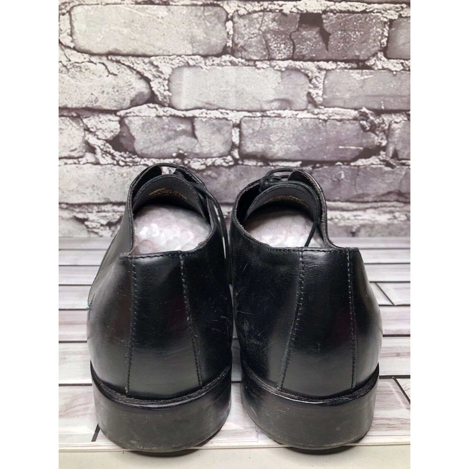 To Boot New York To Boot New York NUOVO Black Leather Lace Up Dress Oxfords M Size US 11 / EU 44 - 6 Thumbnail