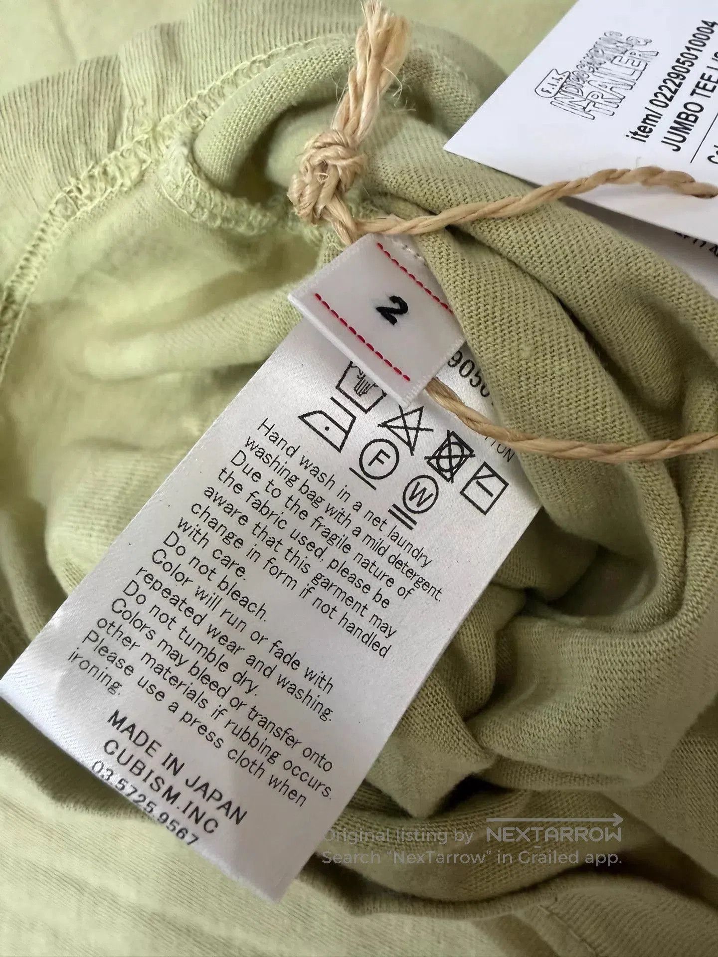 Visvim Green Long Sleeve Pocket Shirt - Size M. Size US M / EU 48-50 / 2 - 4 Thumbnail