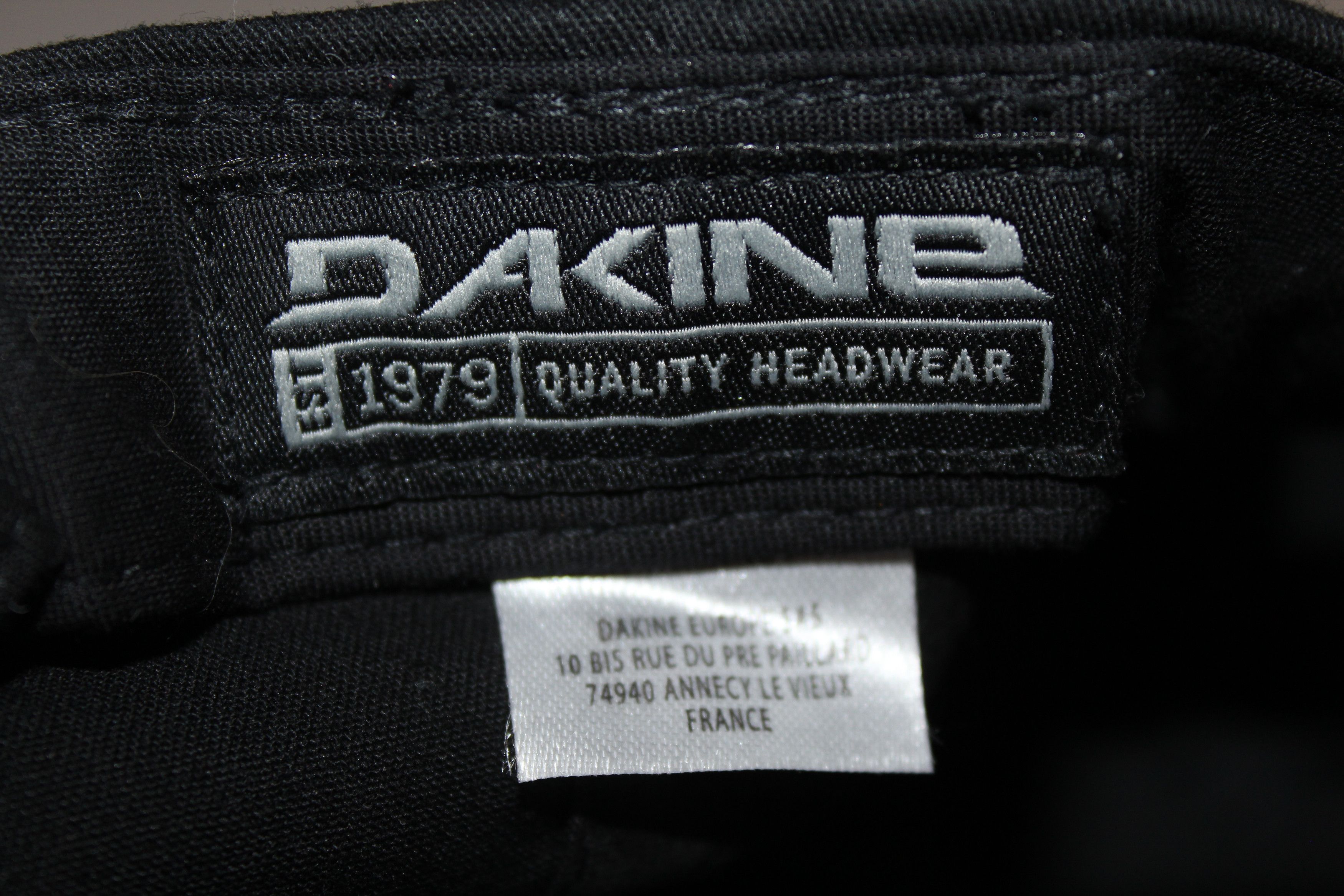 Dakine Snapback DaKine Black Flat Brim Skate Surf Streetwear Black Size ONE SIZE - 5 Thumbnail