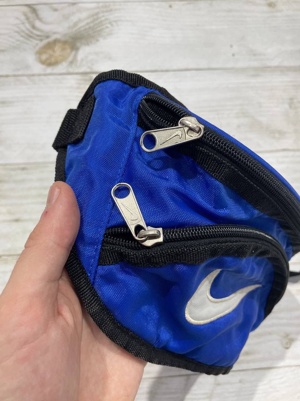 Nike Vintage Nike Waist Bag Swoosh 90s Size ONE SIZE - 3 Thumbnail