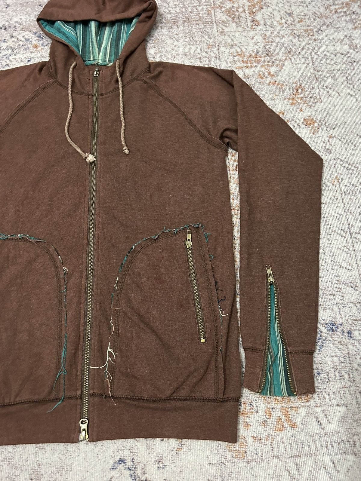 Japanese Brand BRTHBREATH Japan zip Hoodie Size US M / EU 48-50 / 2 - 3 Thumbnail