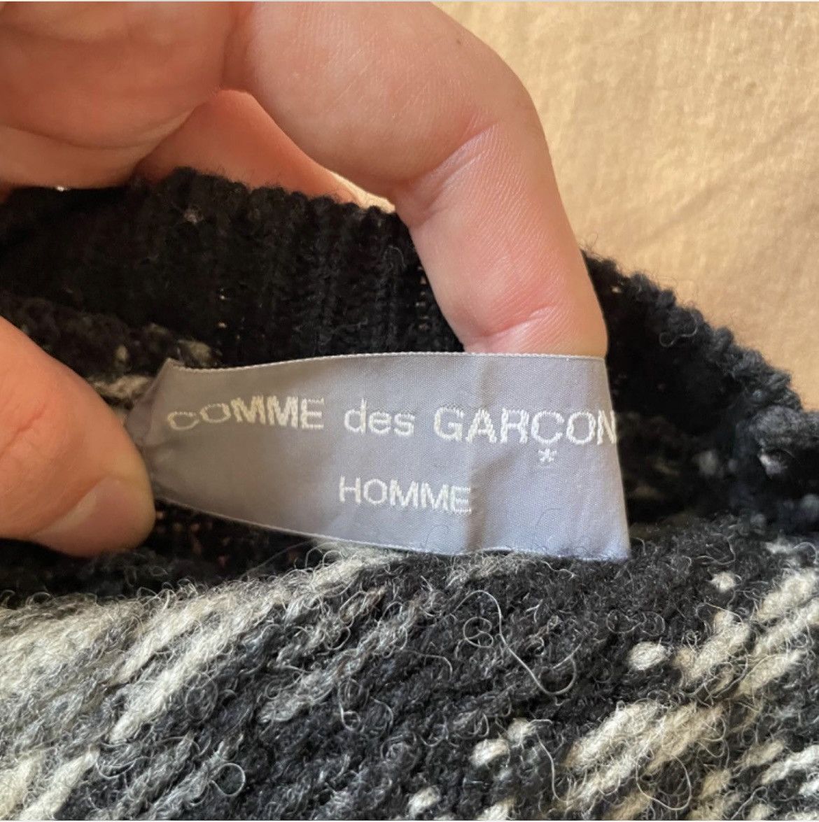 Comme des Garcons Comme des garçons home 1989 knit sweater Size US M / EU 48-50 / 2 - 3 Thumbnail