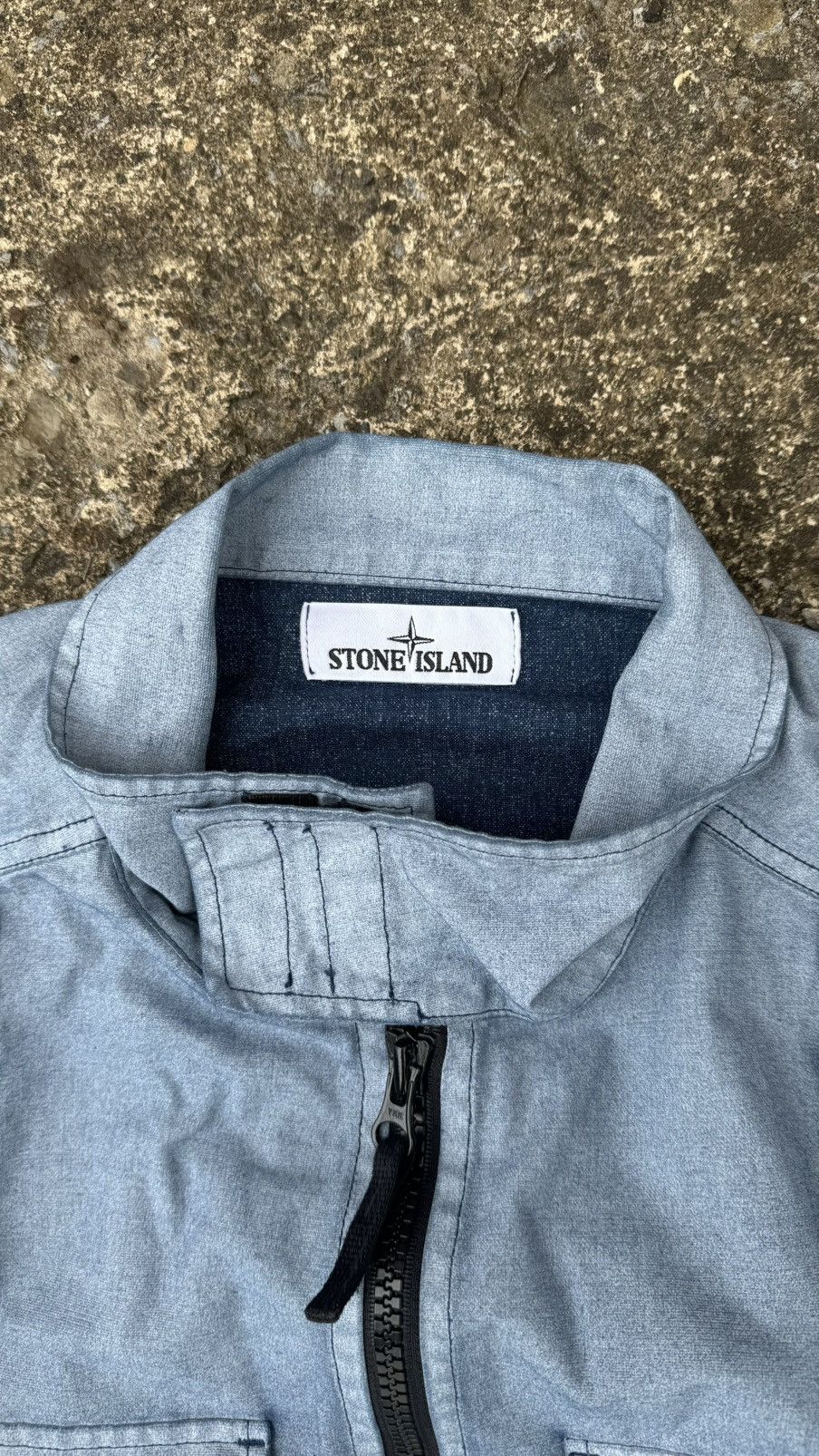 Stone Island Stone Island Placcato Canvas Cargo Jacket *Rare* Size US L / EU 52-54 / 3 - 4 Thumbnail