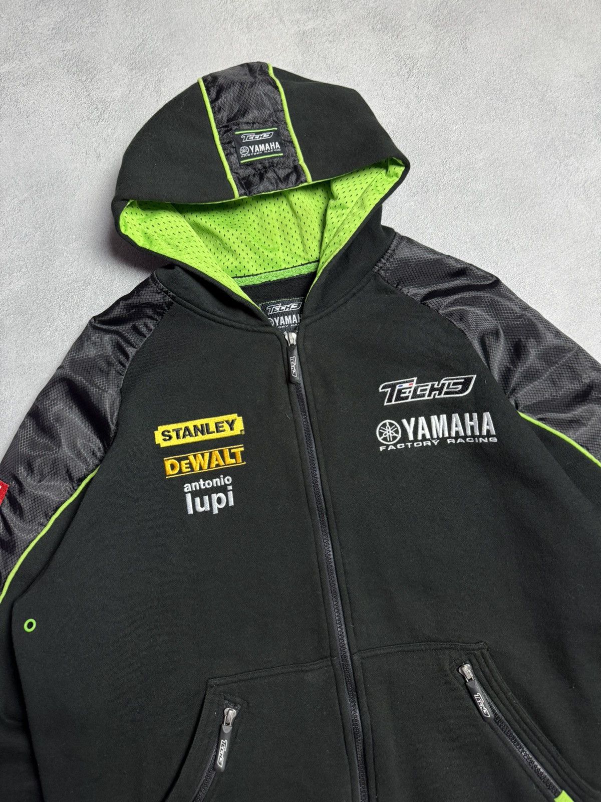 Yamaha Yamaha Factory Racing Team Zip Up Hoodie Tech 3 Big Logo Size US L / EU 52-54 / 3 - 4 Thumbnail