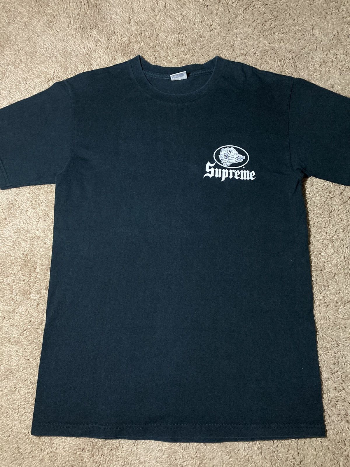 Supreme 2005 Supreme Only The Strong Boar Head Pig Pork Gang 2000s Size US M / EU 48-50 / 2 - 2 Thumbnail