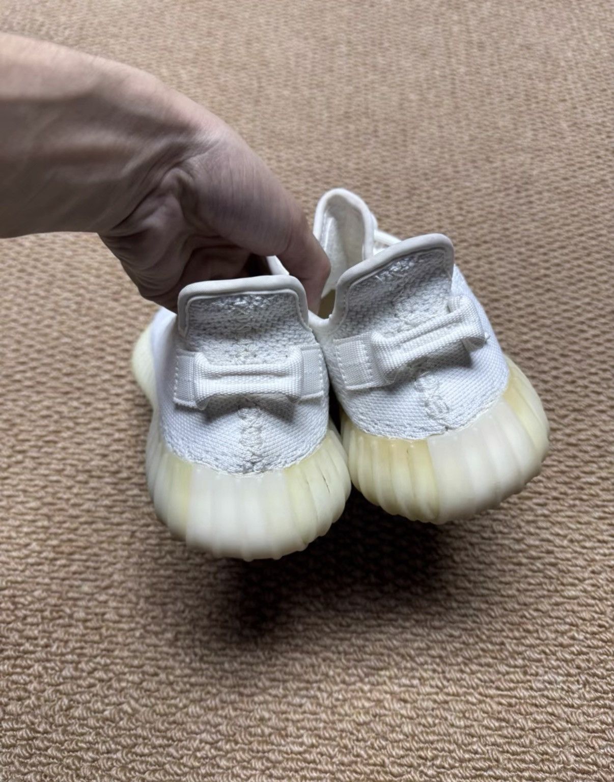 Adidas Adidas Yeezy 350, Cream White K37 Size US 8.5 / IT 38.5 - 6 Thumbnail