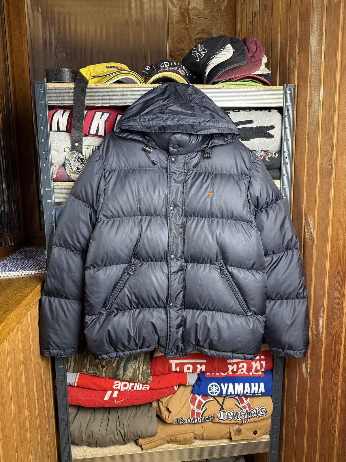 CRAZY 00s POLO RALPH LAUREN VINTAGE PUFFER