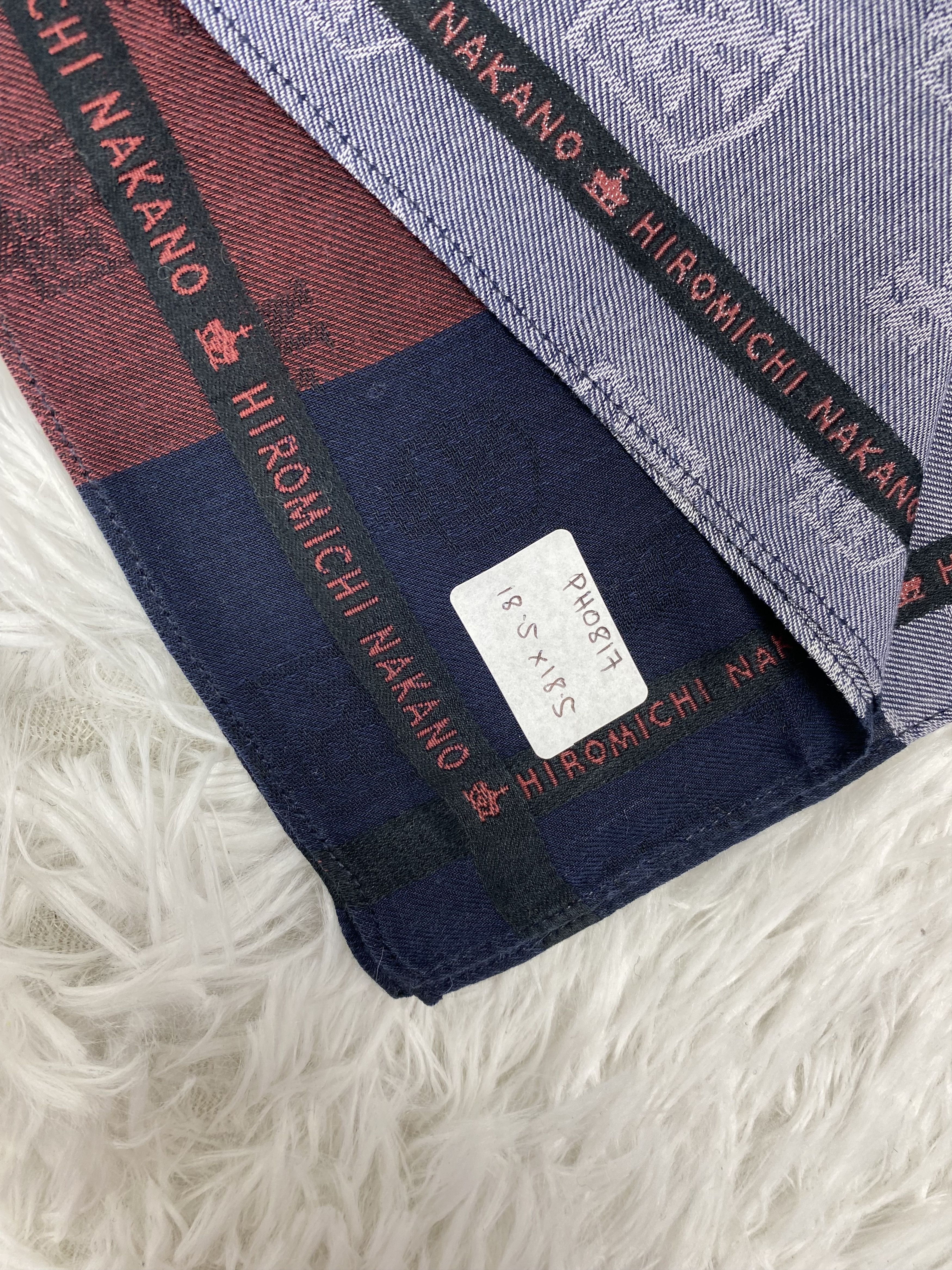 Japanese Brand × Vintage Vintage Hiromichi Nakano Handkerchief Neckerchief PH0817 Size ONE SIZE - 2 Thumbnail