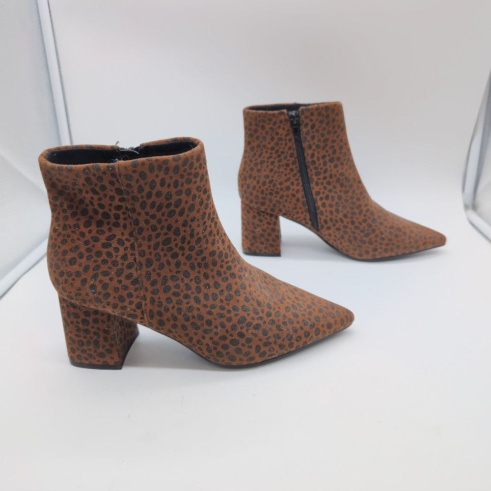 Other Leopard Print Ankle Boots Sz 7 Simply Be WW090 Size US 7 / IT 37 - 6 Thumbnail