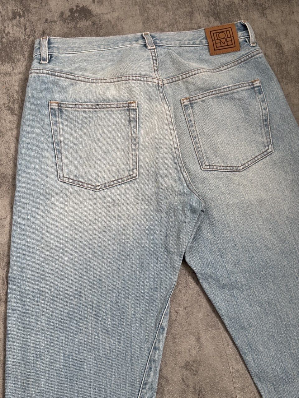 Other Toteme Blue Washed Denim Jeans Size US 32 / EU 48 - 7 Thumbnail