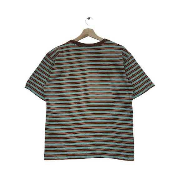 Hang Ten Vtg HANG TEN SURFING Striped Yellow Tag Pocket Tee Shirt Size US M / EU 48-50 / 2 - 2 Thumbnail
