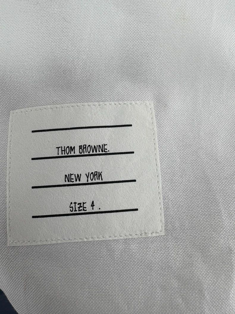 Thom Browne Thom Browne White shirt, Oxford cloth Size US XL / EU 56 / 4 - 4 Thumbnail