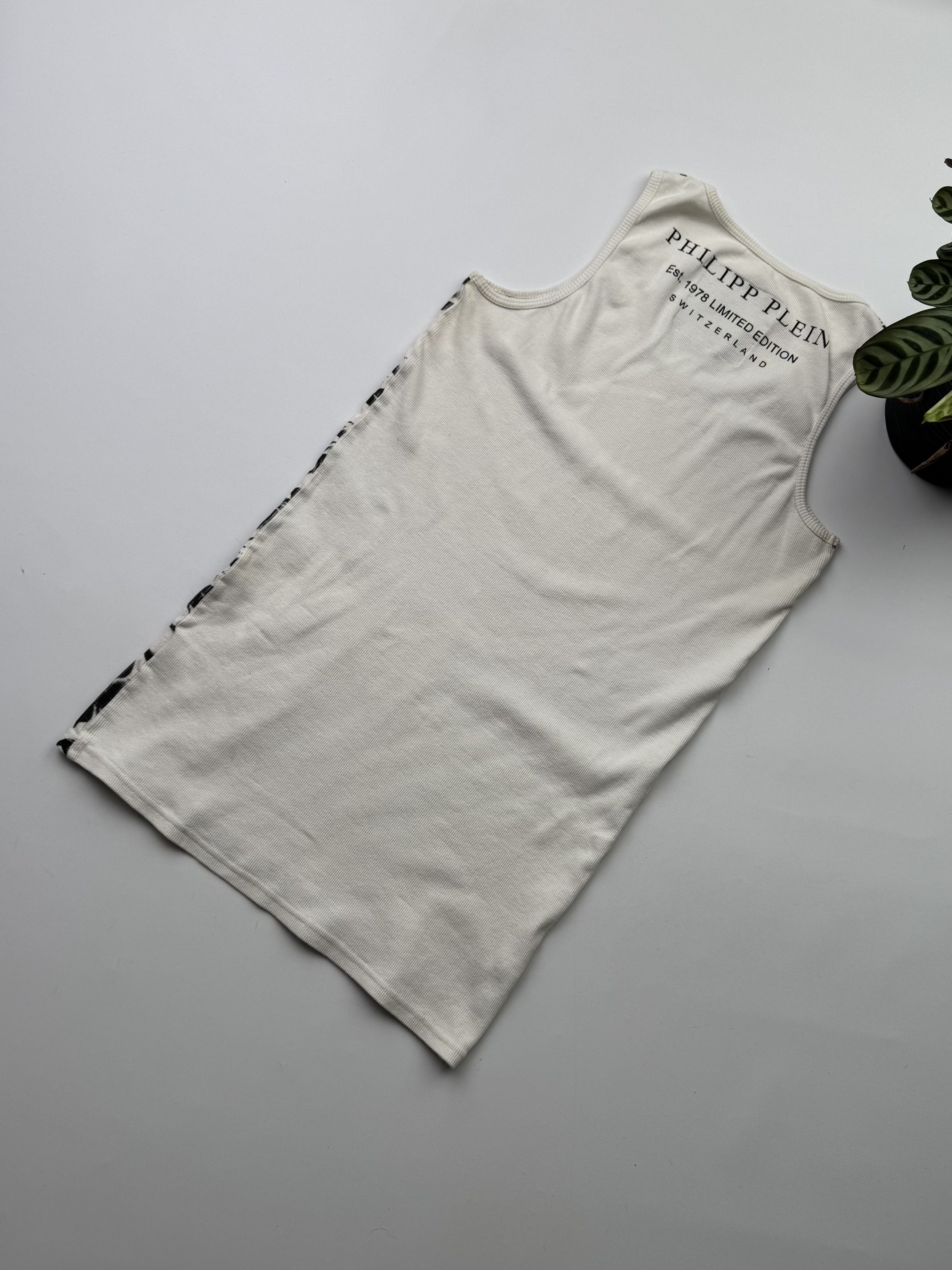 Philipp Plein Philipp Plein Vintage Tank Top (145) Size M / US 6-8 / IT 42-44 - 9 Thumbnail