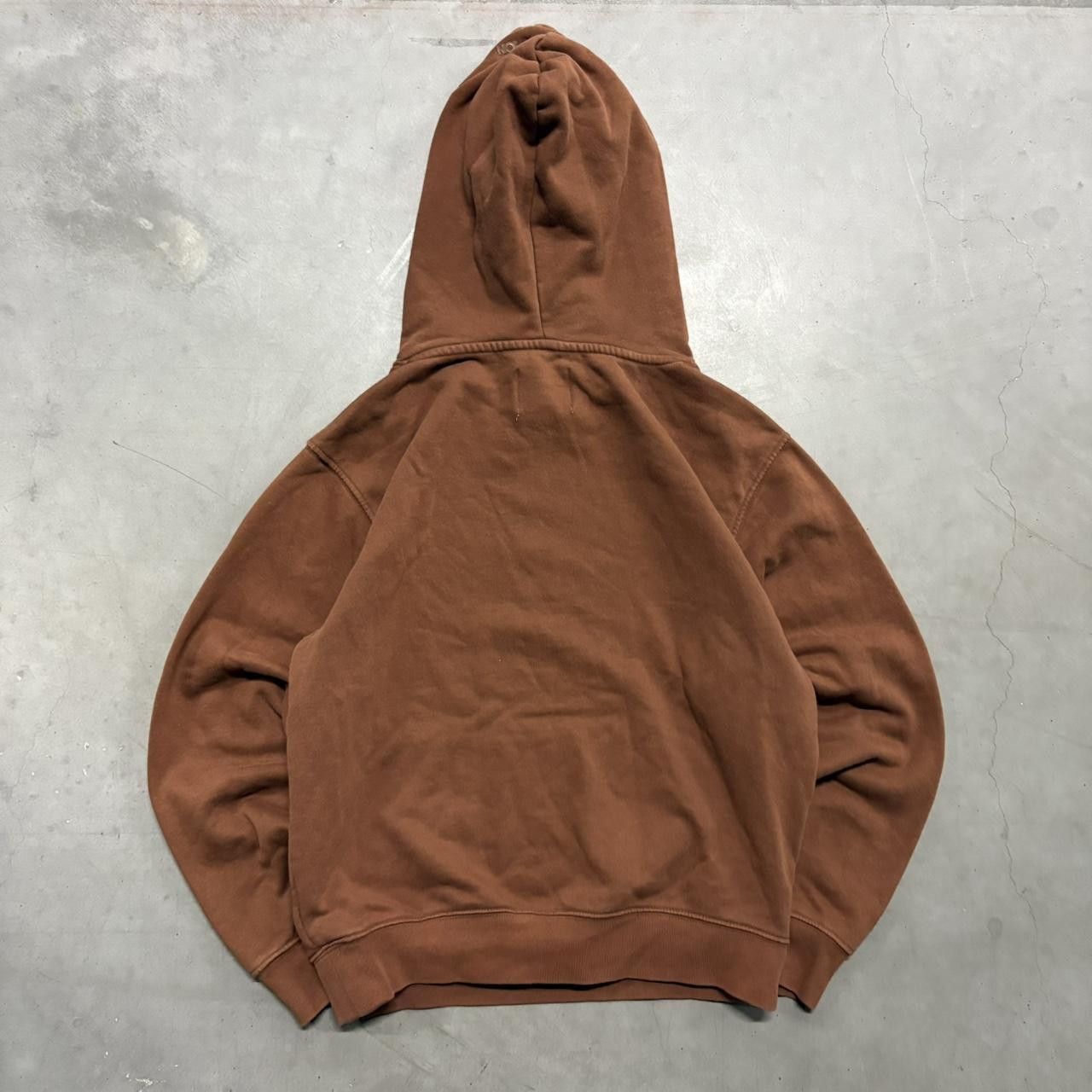 Vintage Crazy Vintage Y2K/2000s Blank Quality Brown NovaSport Hoodie! Size US XS / EU 42 / 0 - 2 Thumbnail