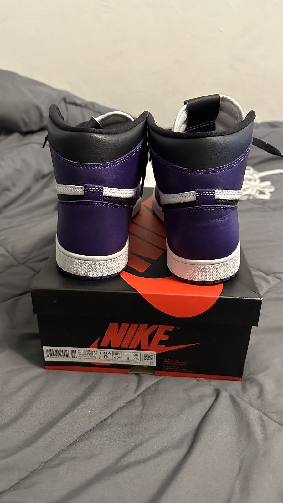 Jordan 1 Court purple 2.0