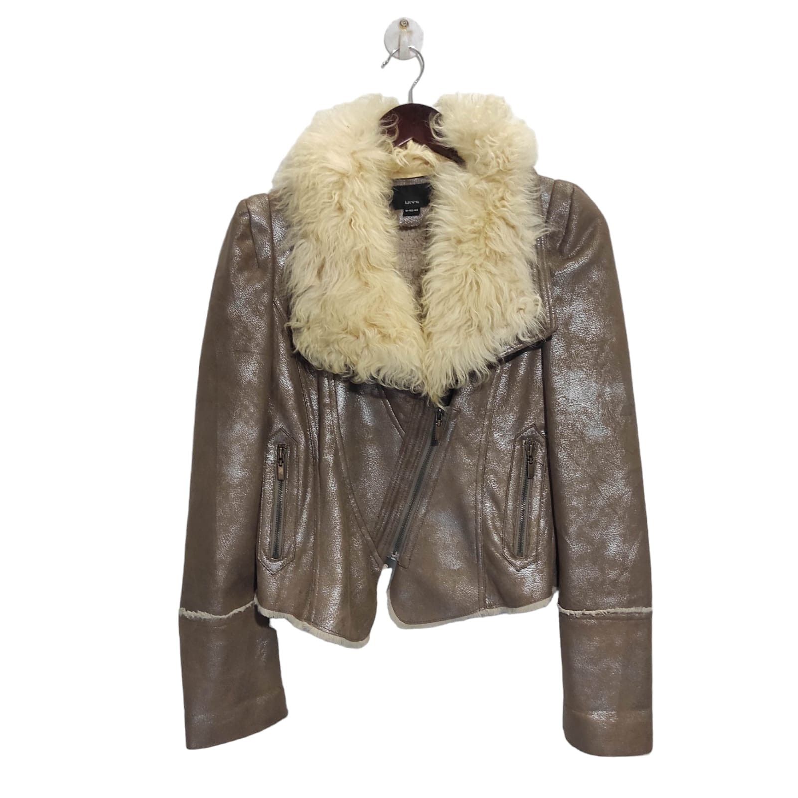 If Six Was Nine i.n.v.u Fur Jacket ifsixwasnine lgb Style Size S / US 4 / IT 40 - 1 Thumbnail