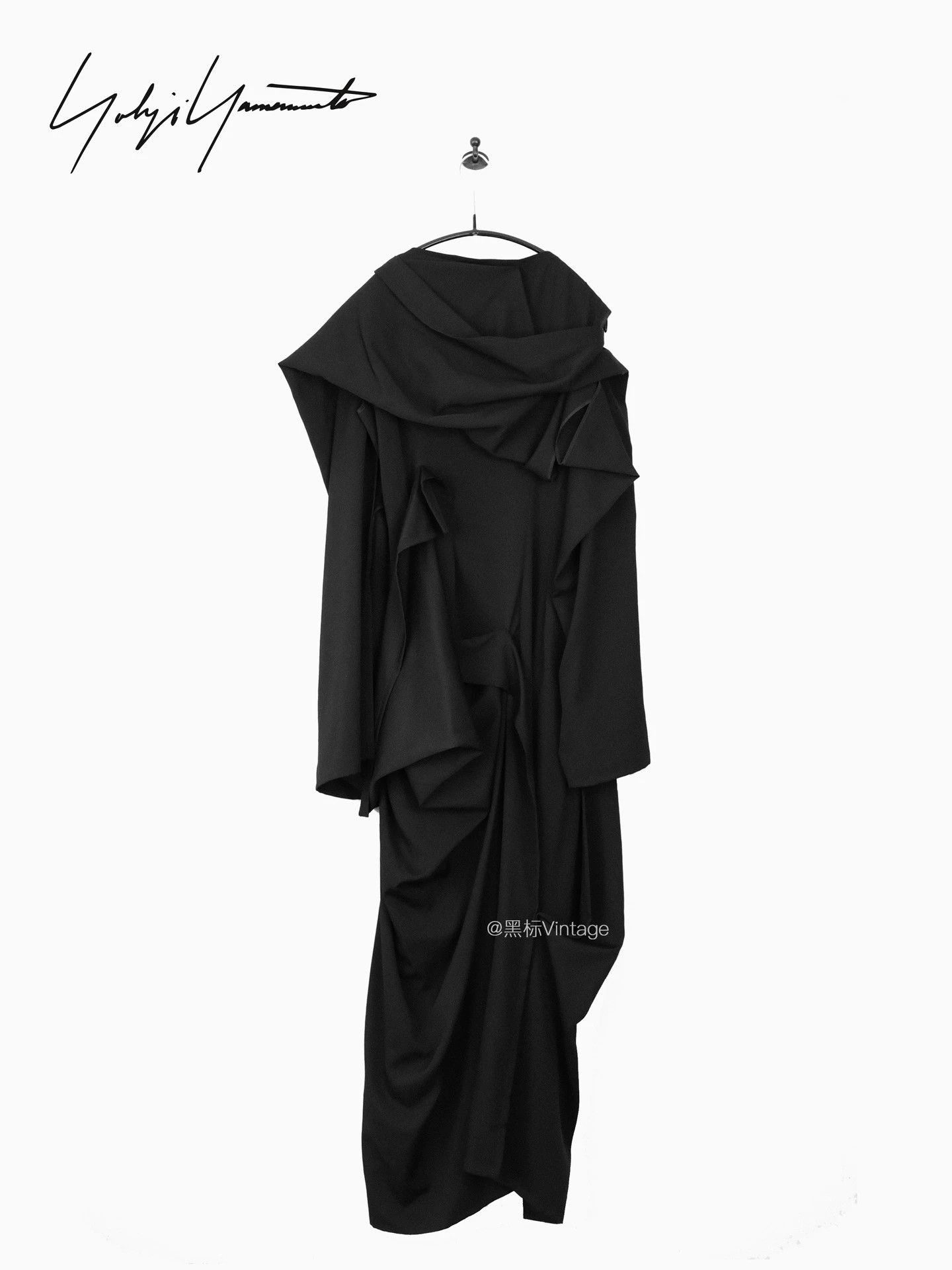 Yohji Yamamoto Yohji Yamamoto 19AW Archive Black Deconstructed Trench Coat Women's Size S / US 4 / IT 40 - 6 Thumbnail