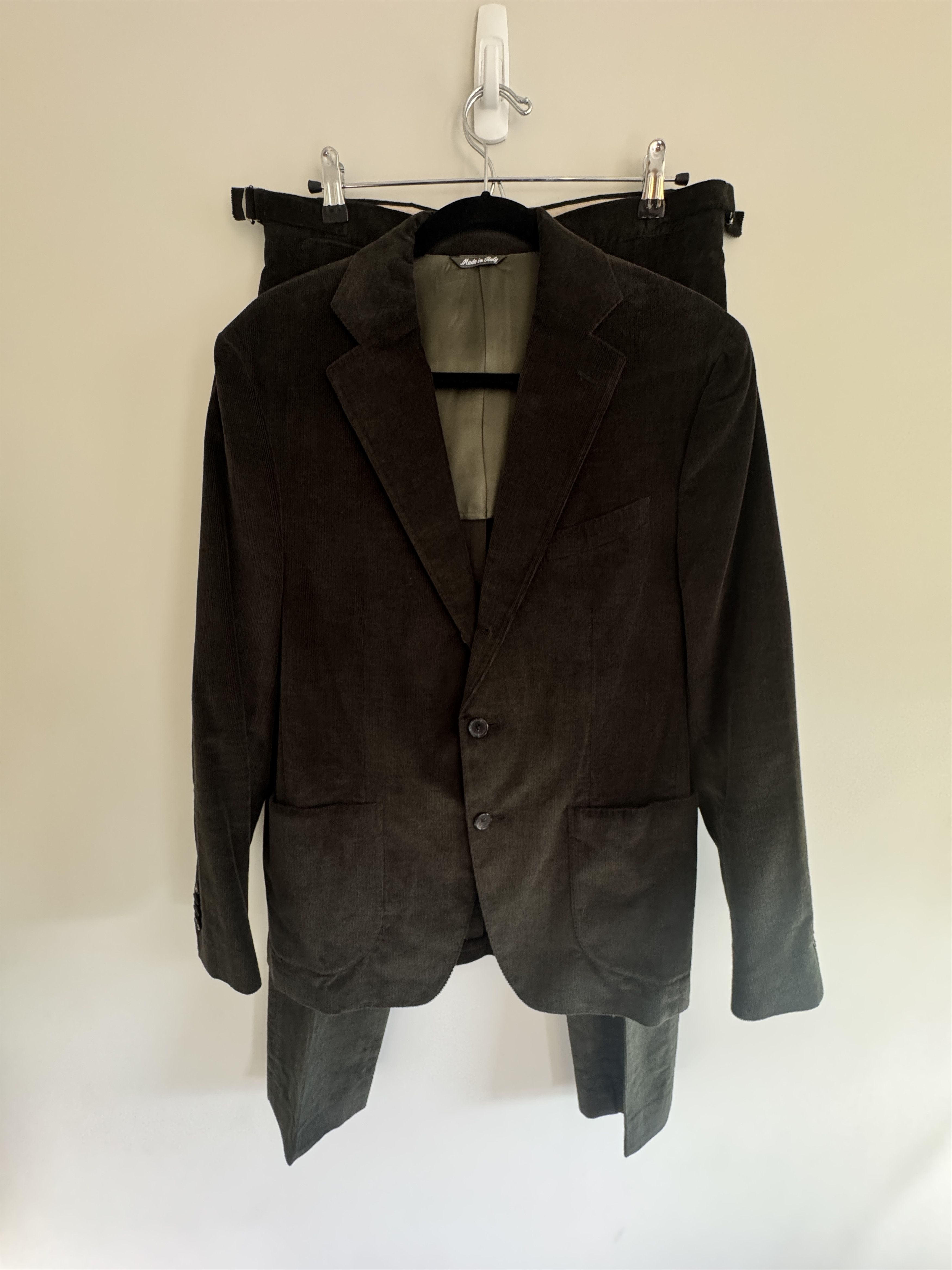 Other Trunk Clothiers Wigmore Cotton Corduroy Suit Olive Size 38R - 1 Thumbnail