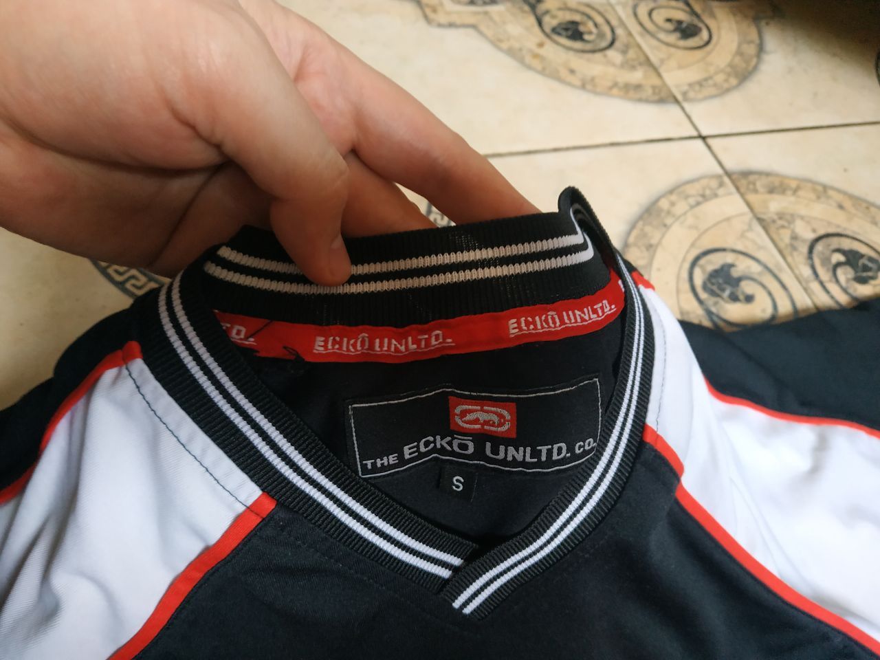 Ecko Unltd. VINTAGE ECKO UNLTD. RHINO EMBROIDERED JERSEY — CYBER Y2K Size US M / EU 48-50 / 2 - 6 Thumbnail