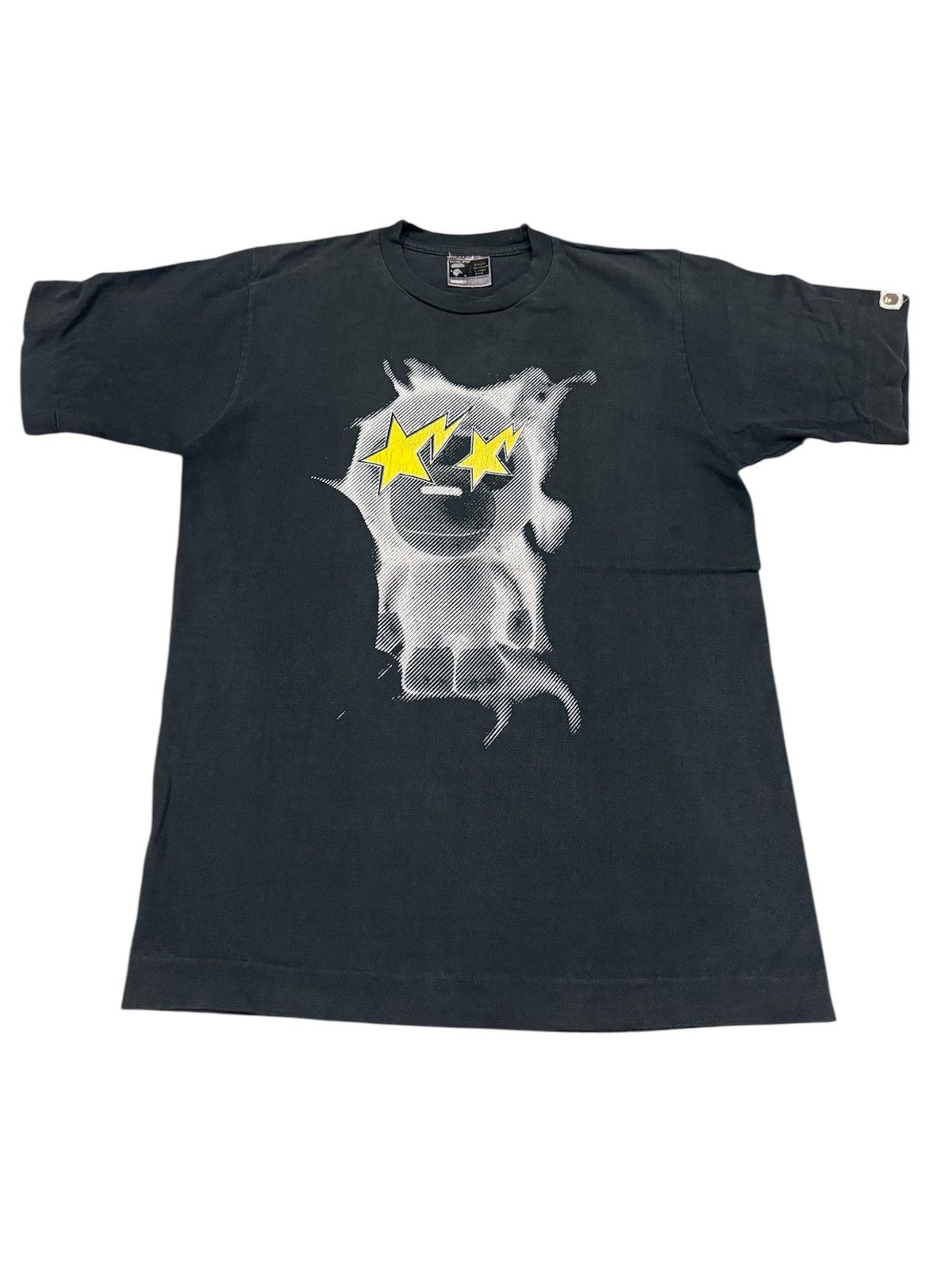 Vintage 90s OG BAPE STA "Star Eyes" T-shirt Japanese