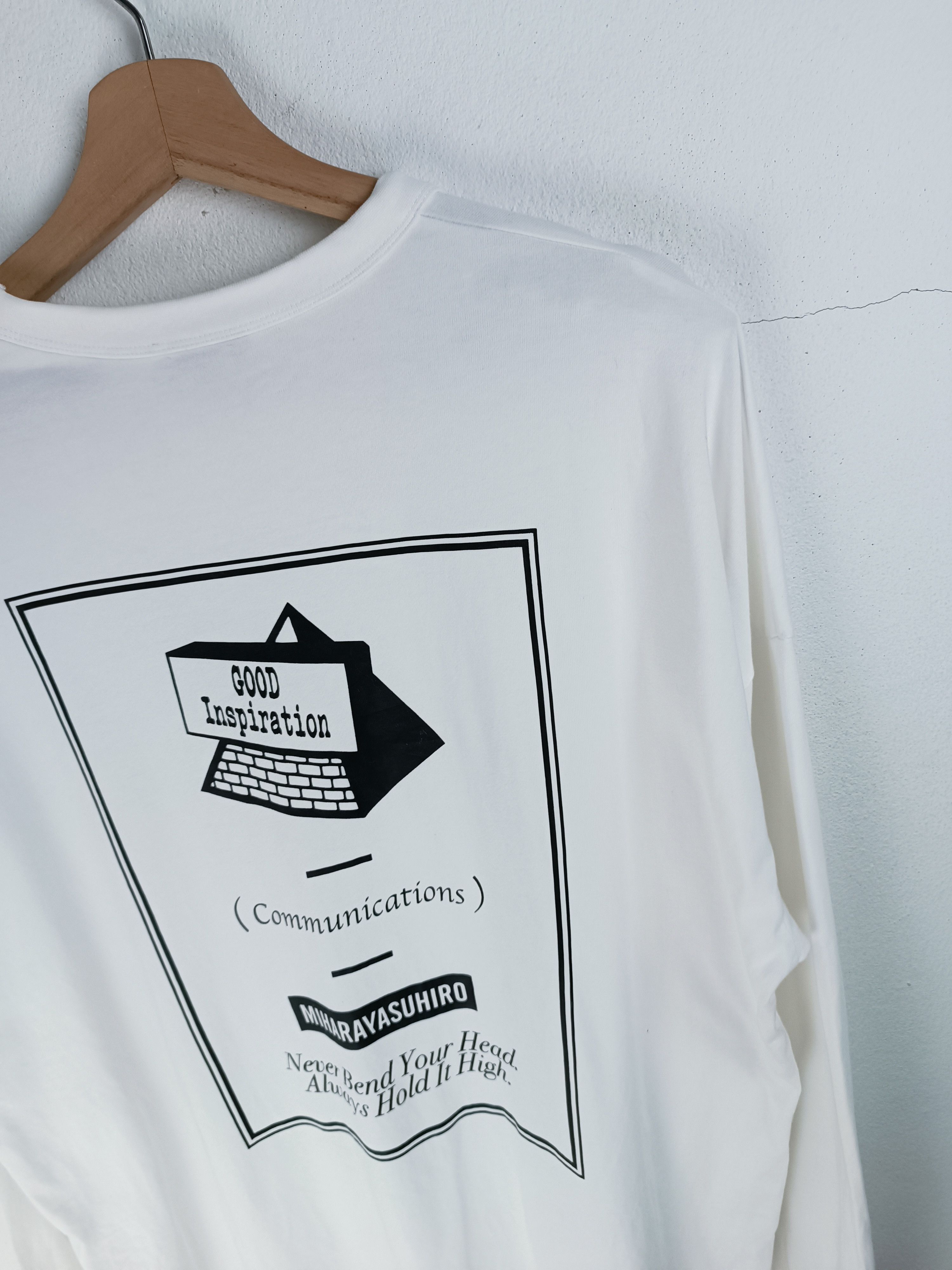Maison MIHARA YASUHIRO VINTAGE MIHARAYASUHIRO GOOD INSPIRATION L/S TEE Size US L / EU 52-54 / 3 - 15 Thumbnail