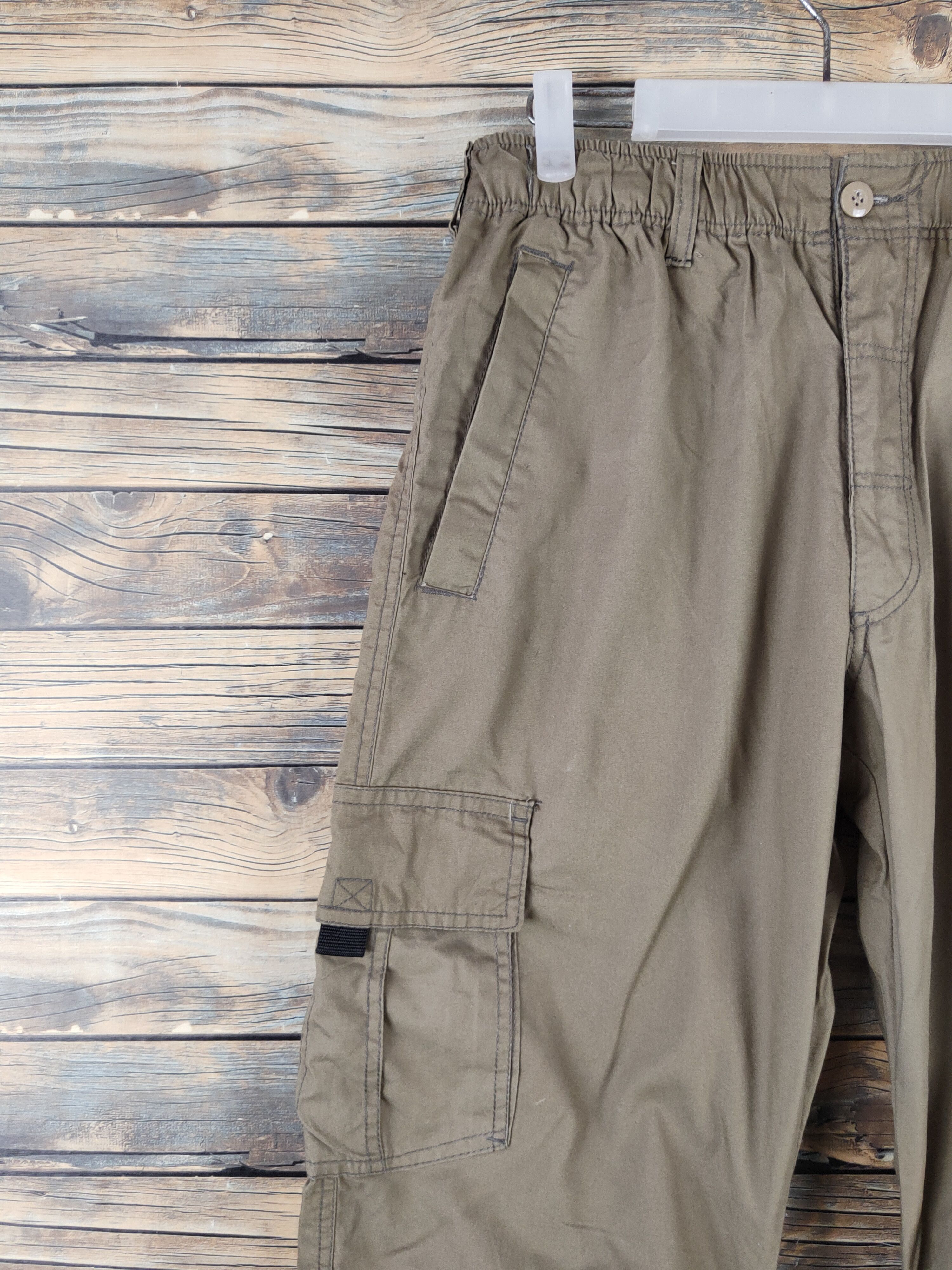 Japanese Brand DLL Brown Multipocket Tactical Cargo Pants #087 Size US 33 - 3 Thumbnail