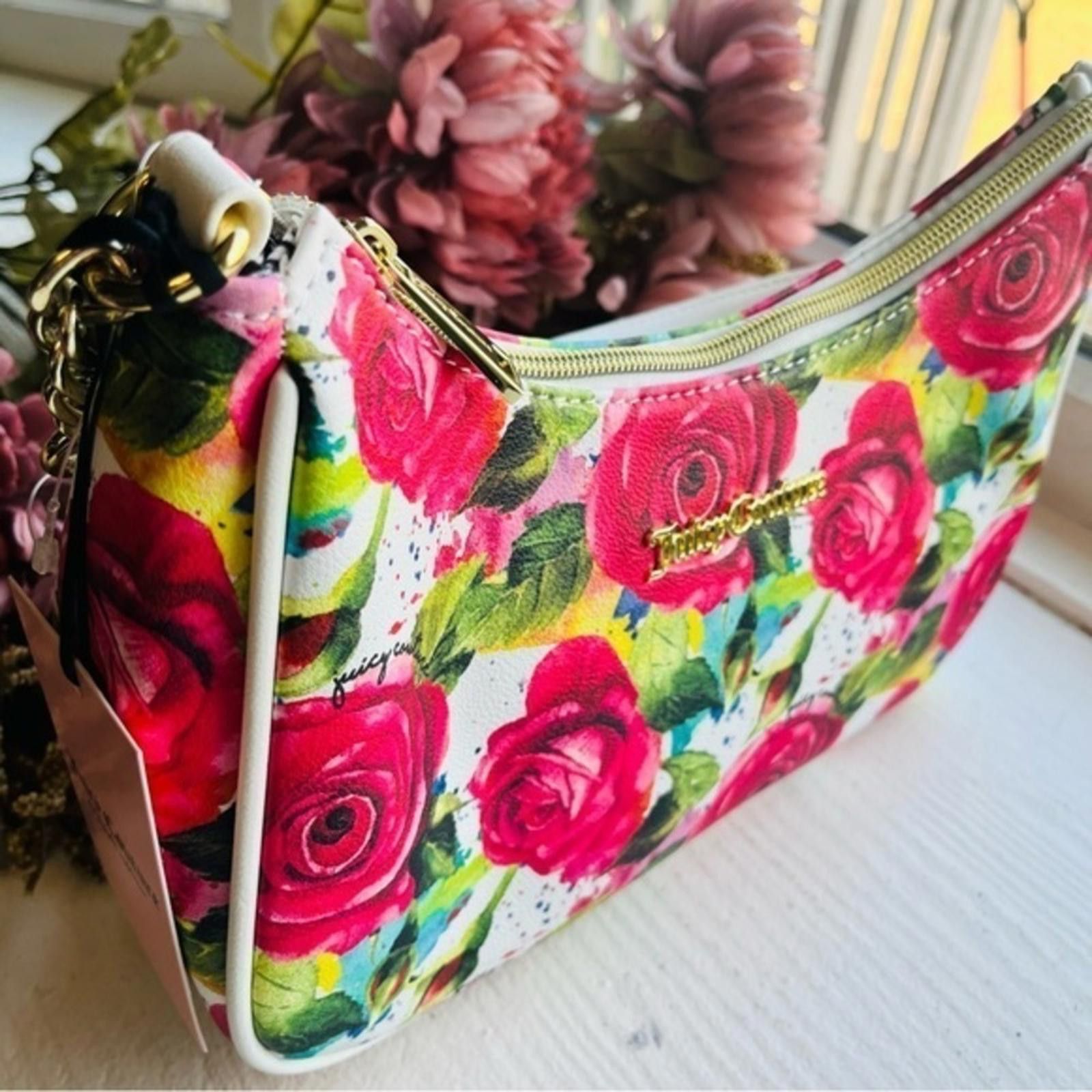 Juicy Couture Juicy Couture Floral Shoulder Bag NWT​​​​​​​​ Size ONE SIZE - 2 Thumbnail
